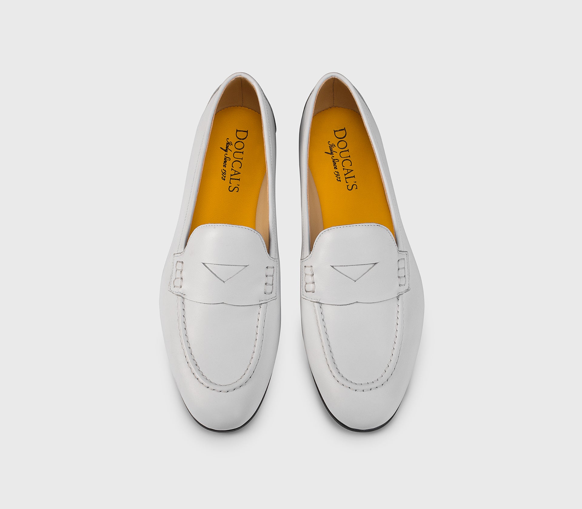 DD8690MEGNUF214NW00 - Mocassino in pelle bianco