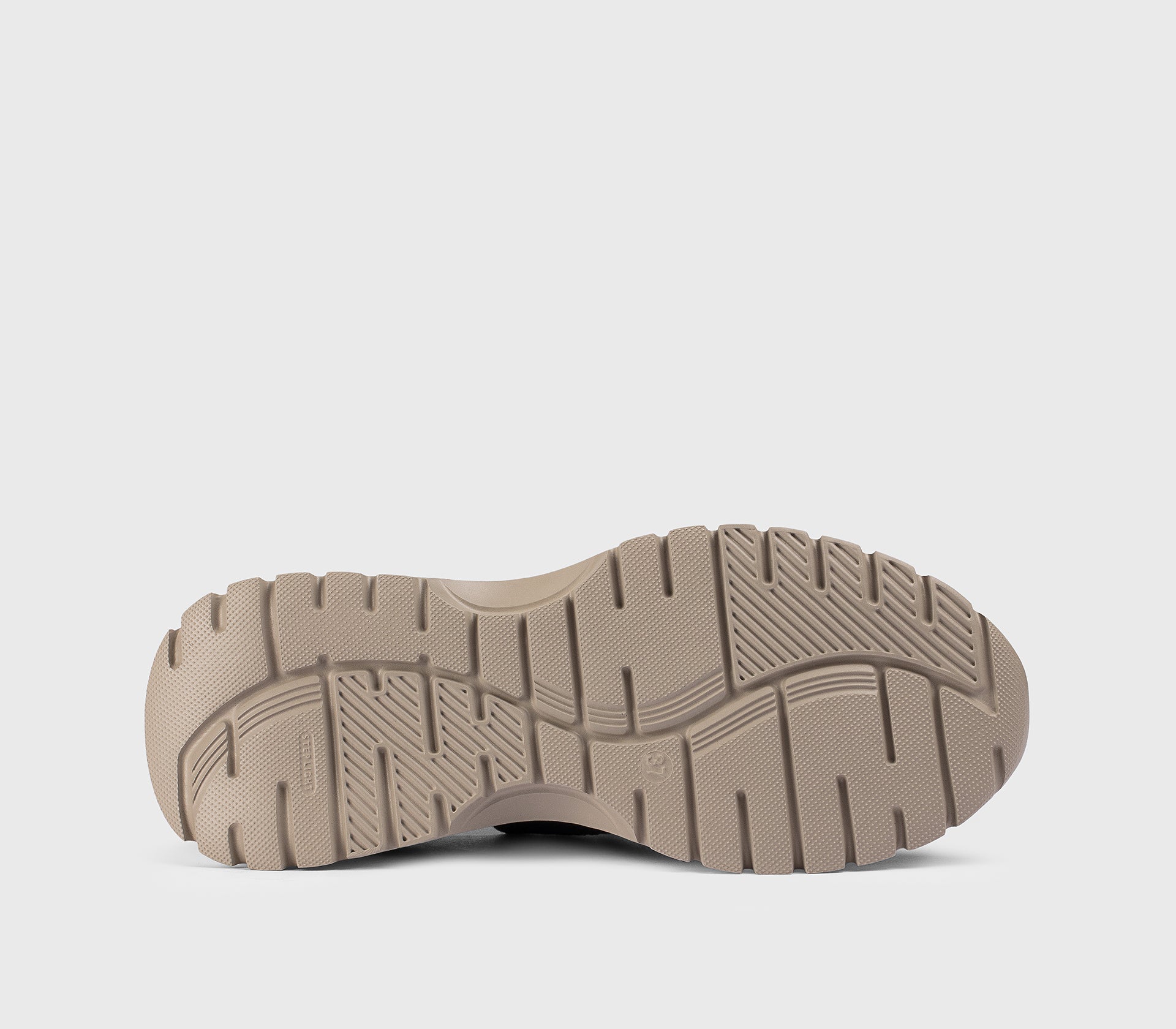 Sneaker en tissu technique et en daim Off black