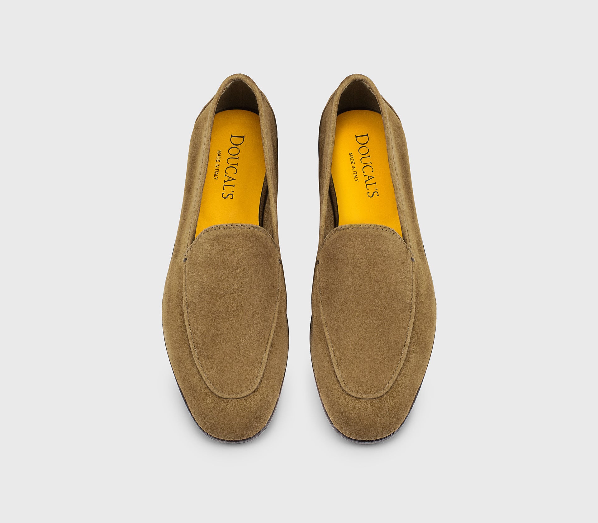 DD8879MEGNUZ278NC53 - Mocassino in suede "teddy" beige