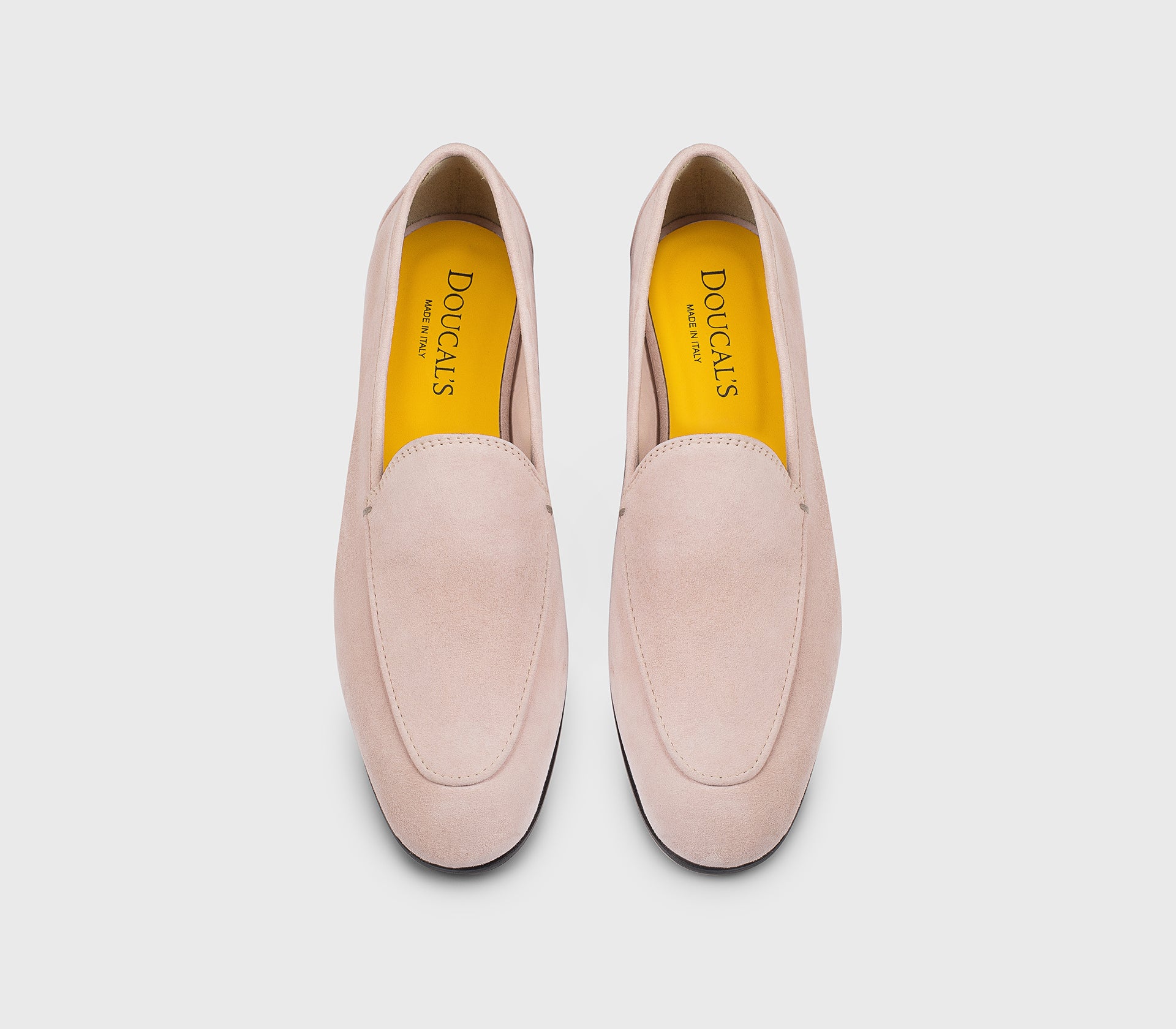 DD8879MEGNUZ278NS07 - Mocassino in suede rosa "phard"