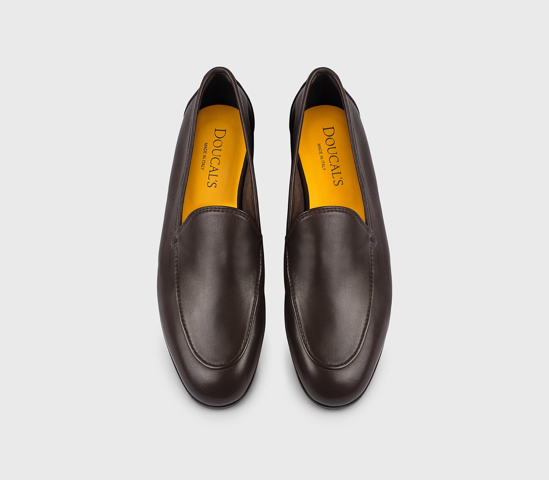 DD8879MEGNUZ279NM06 - Mocassino in pelle marrone "caffè"