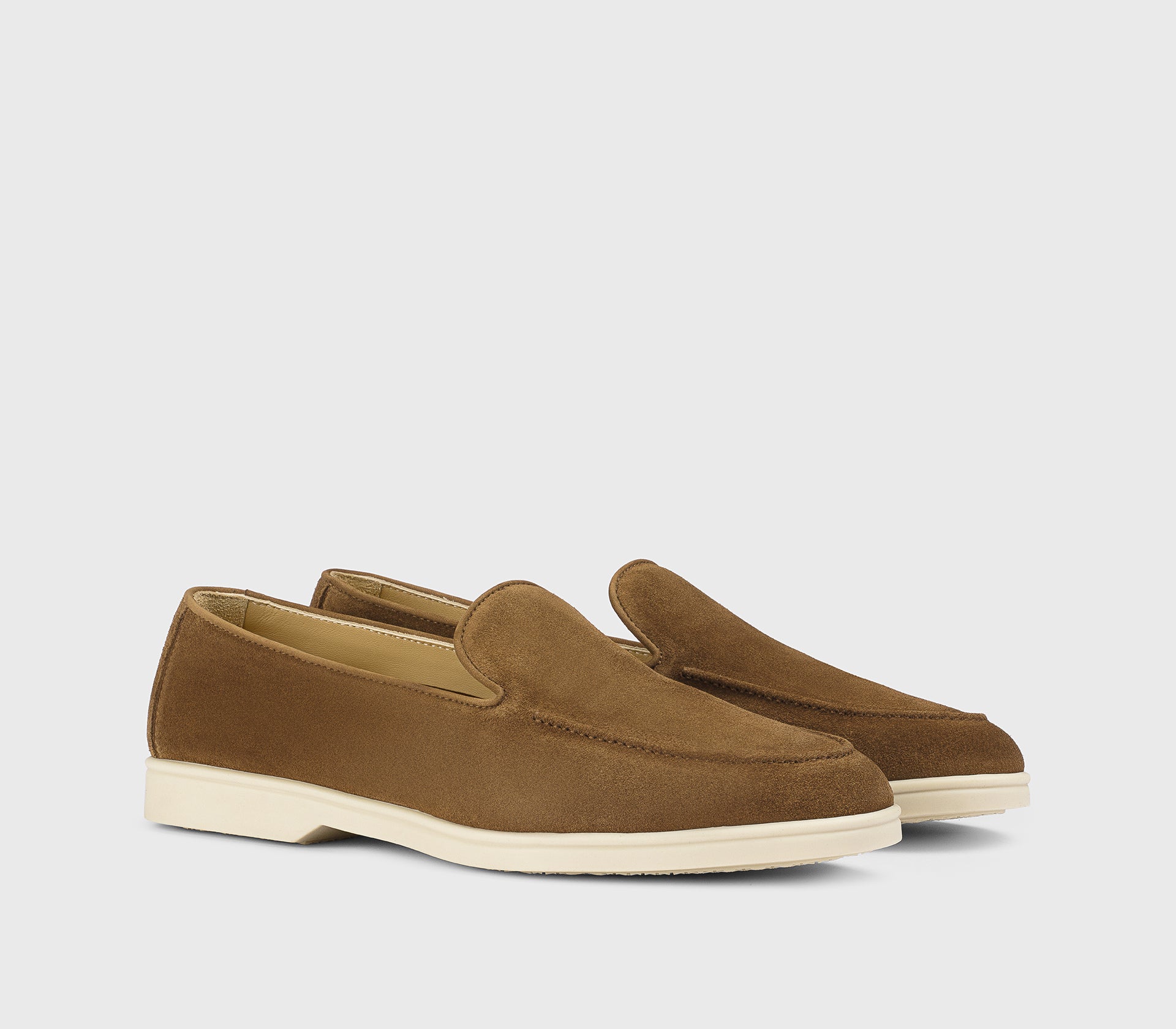 DD8893JOANUY229GC05 - Mocassino in suede havana