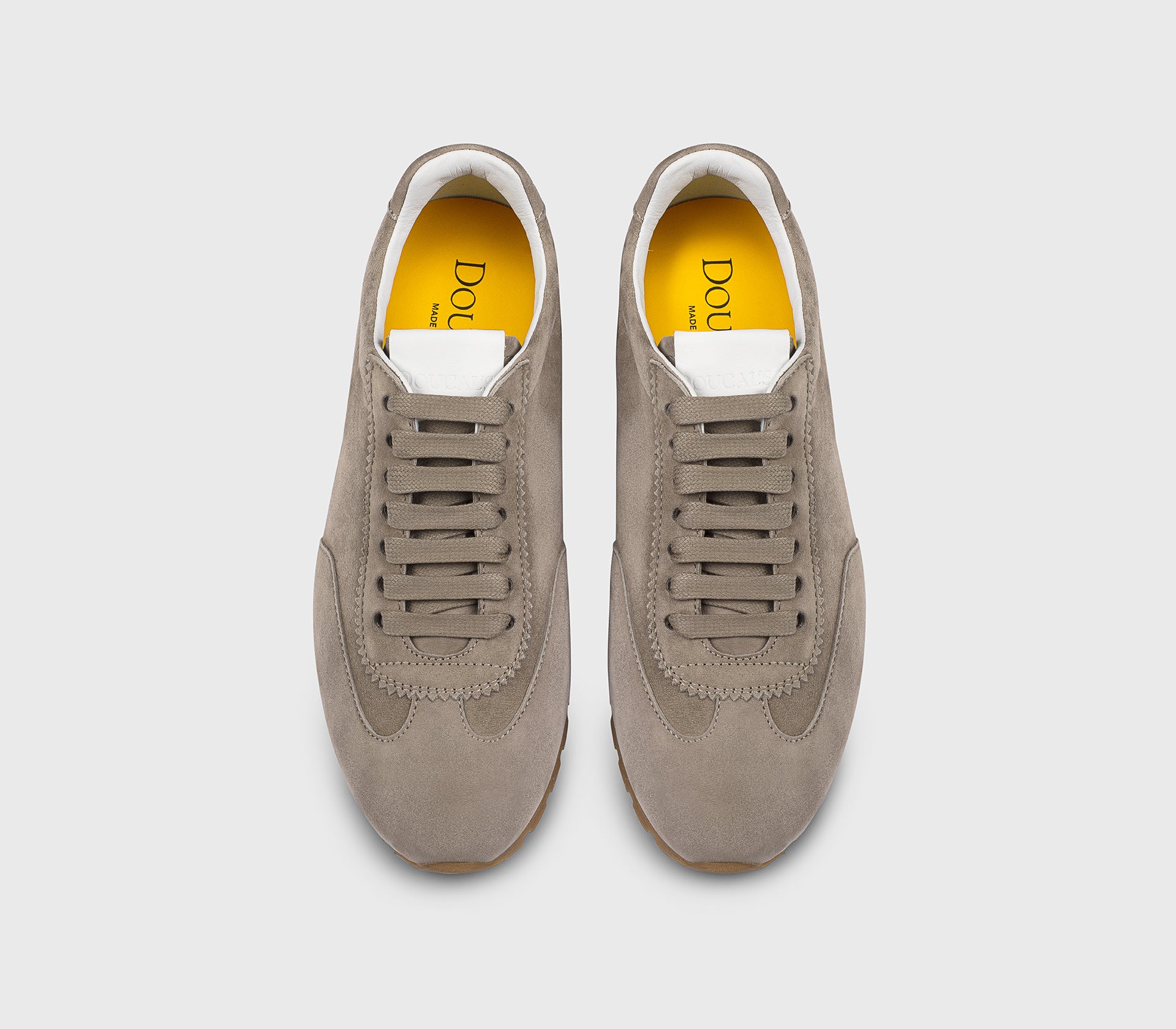 DD8907JULTPZ853DN45 - Sneaker in suede grigio caldo