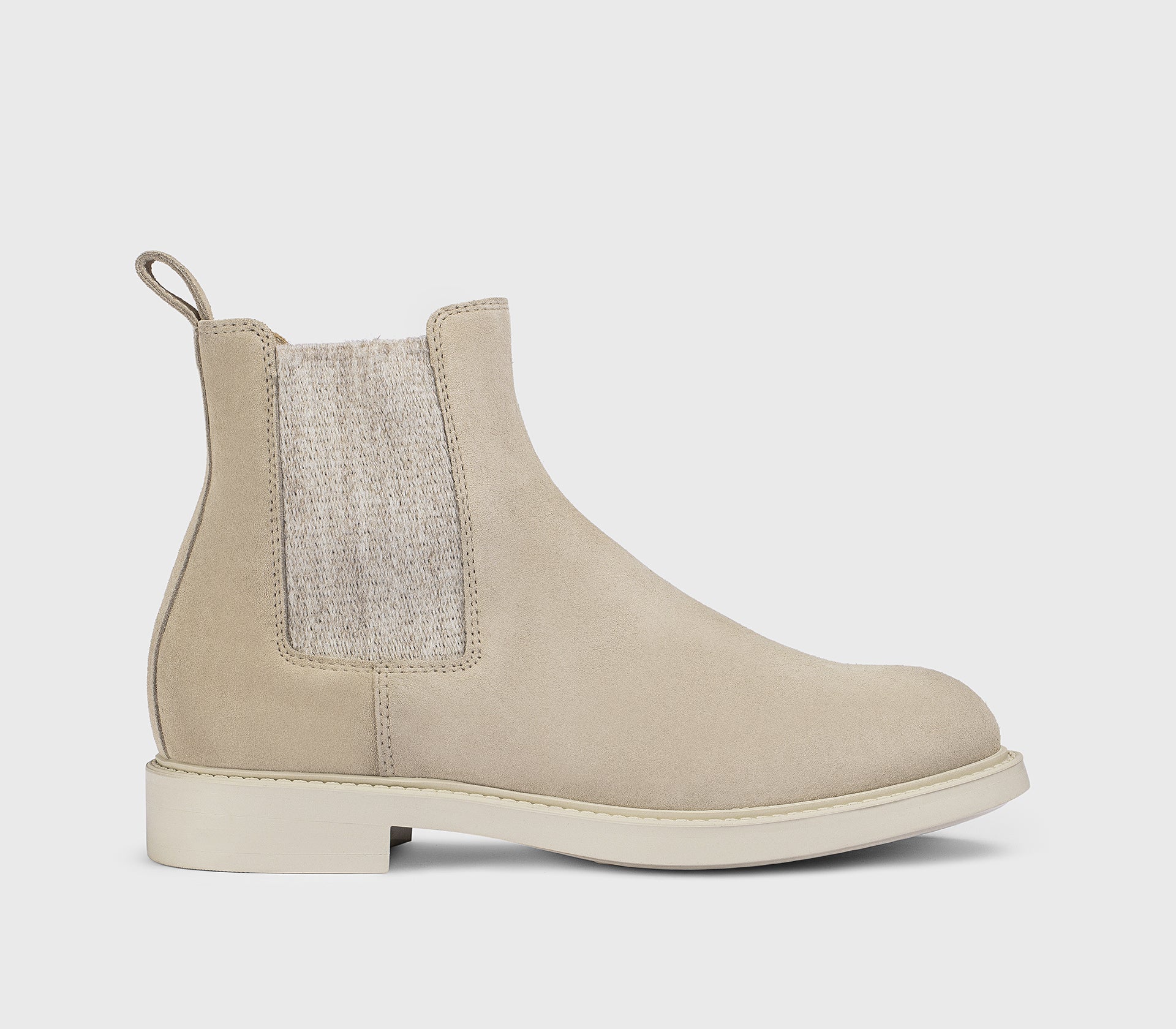 DD8923BRUGUF252WC15 - Stivaletto in suede sabbia