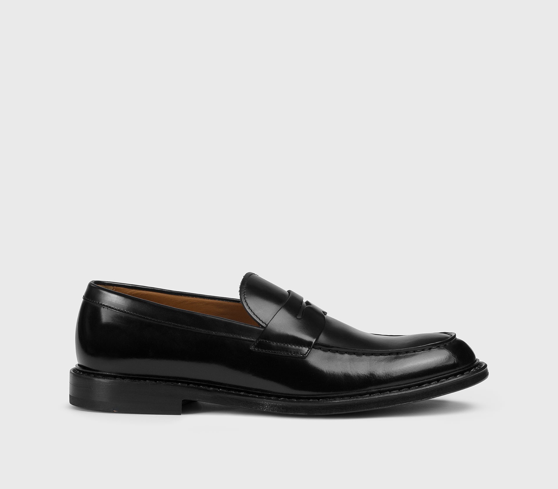 DU2405PHOEUY007NN00 - Mocassino in pelle nero