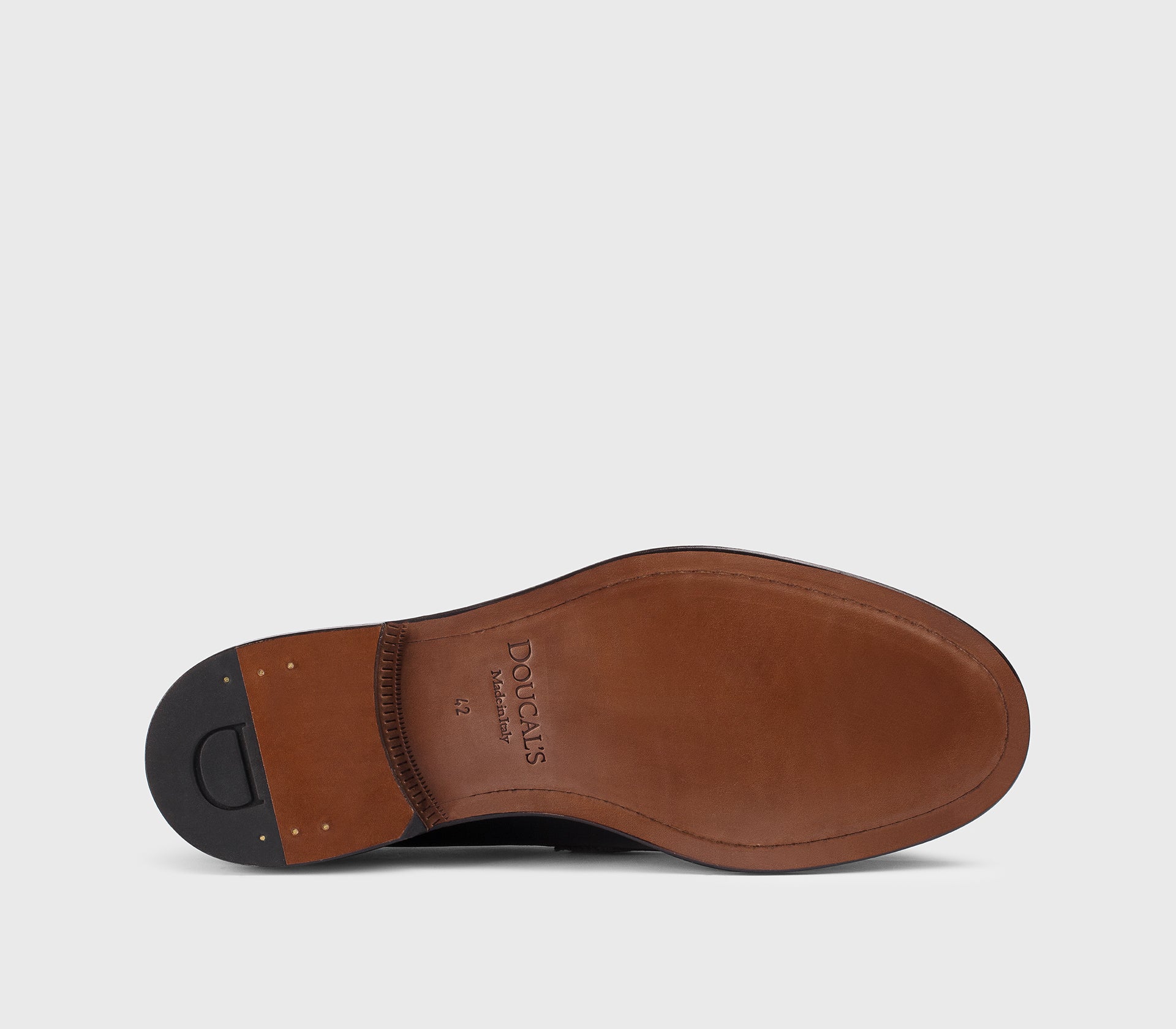 DU2405PHOEUY259TM00 - Mocassino in pelle testa di moro