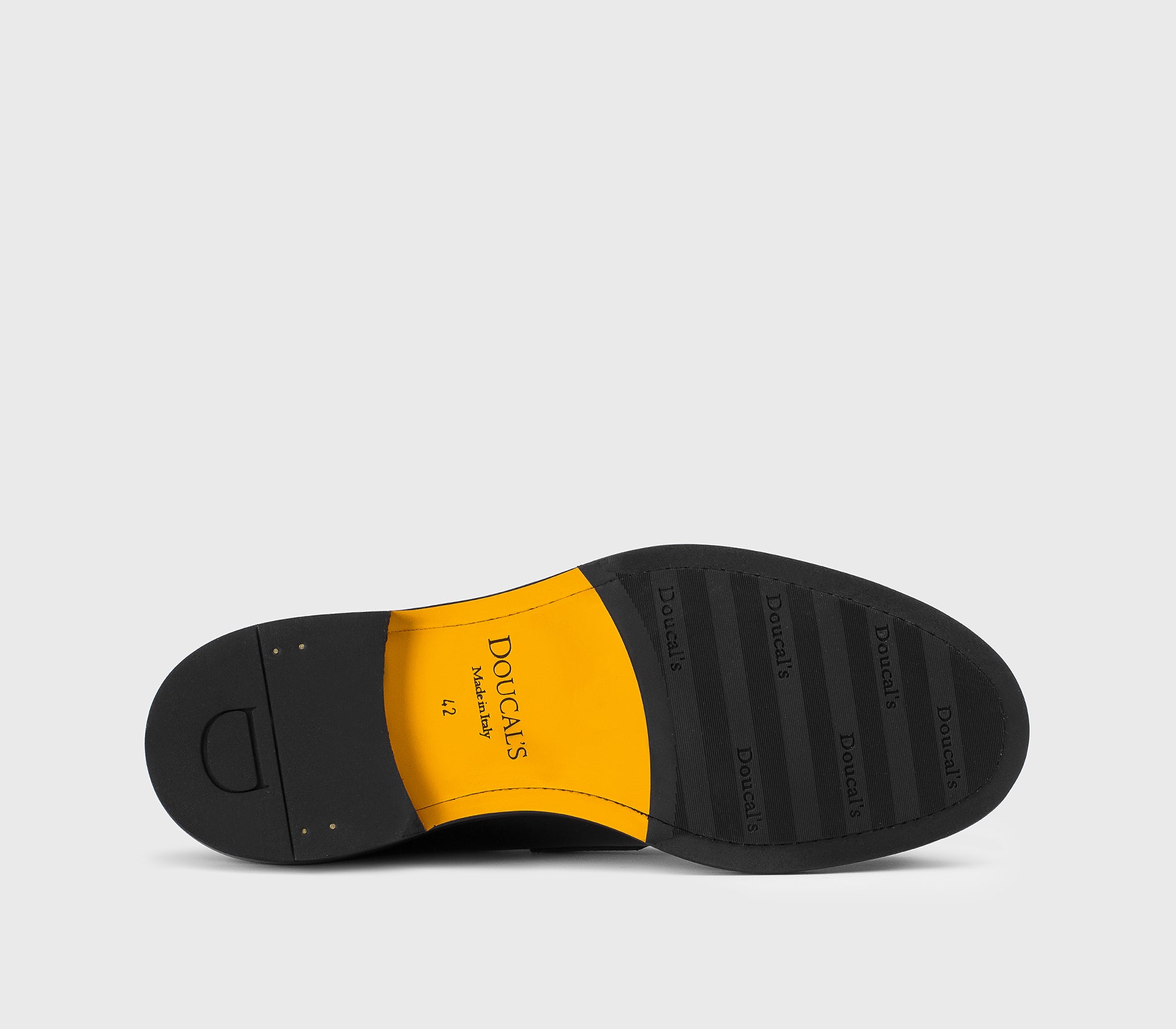 Mocassin en cuir noir