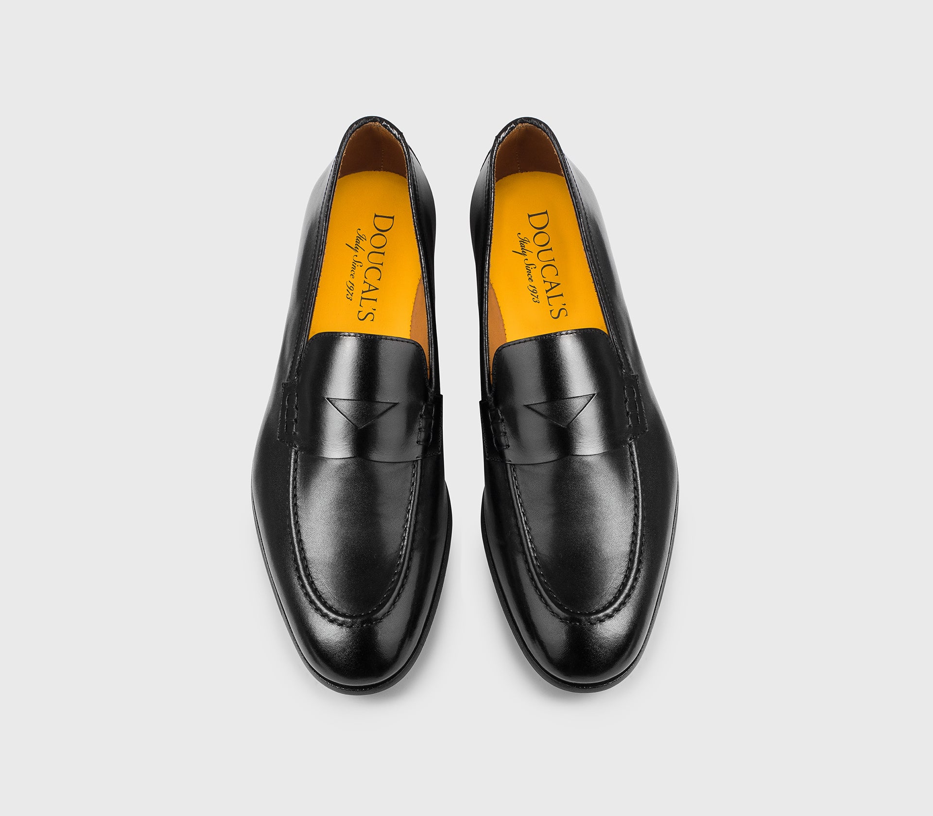 DU2983PANNUF159NN00 - Mocassino in pelle nero