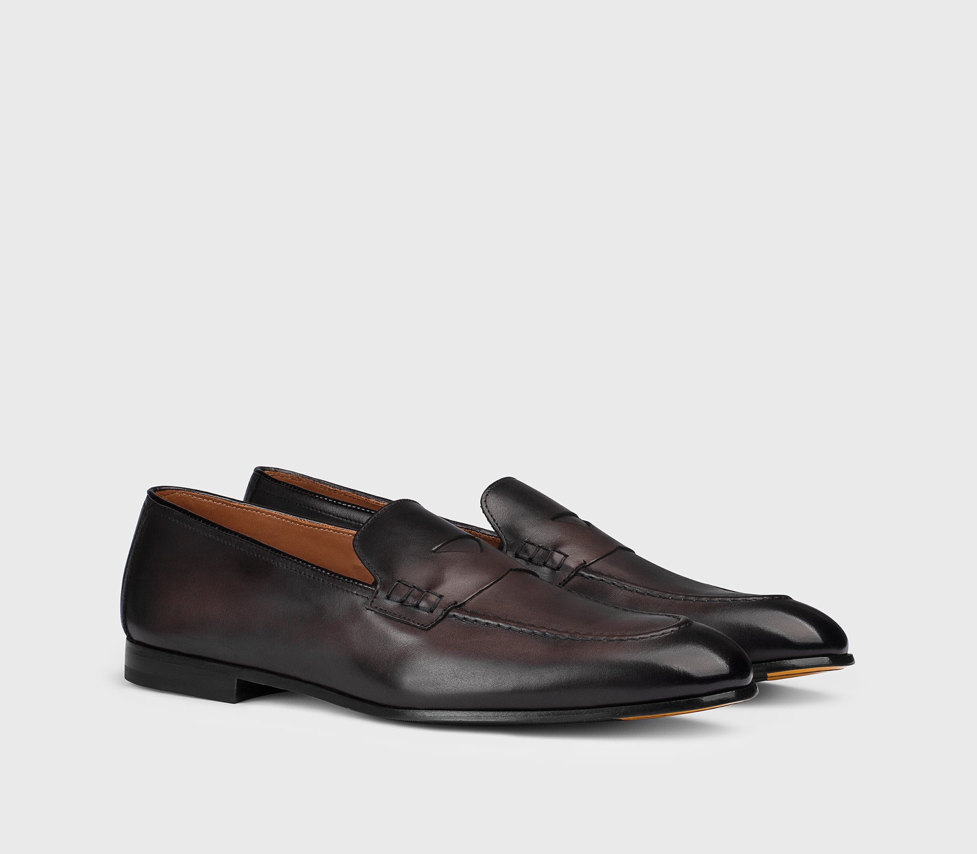 DU2983PANNUF159TM29 - Mocassino in pelle testa di moro