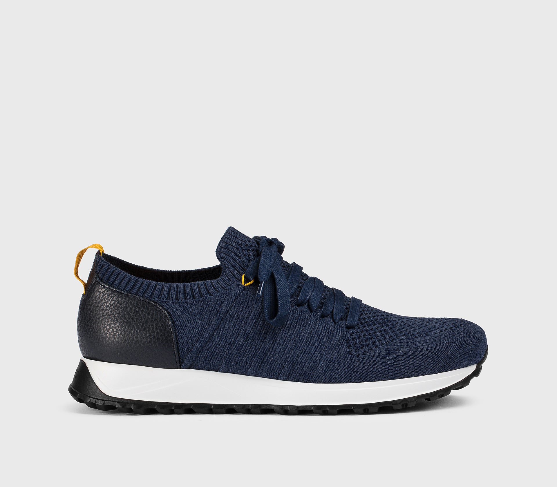 DU3222SYDNPZ830NB00 - Sneaker in tessuto tecnico e pelle blu