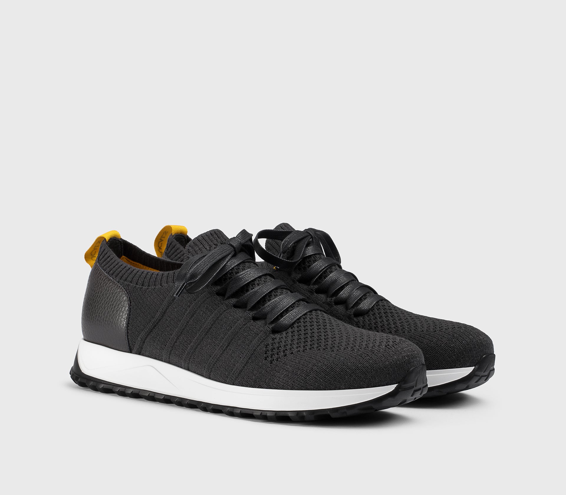DU3222SYDNPZ830NN38 - Sneaker in tessuto tecnico e pelle grigia