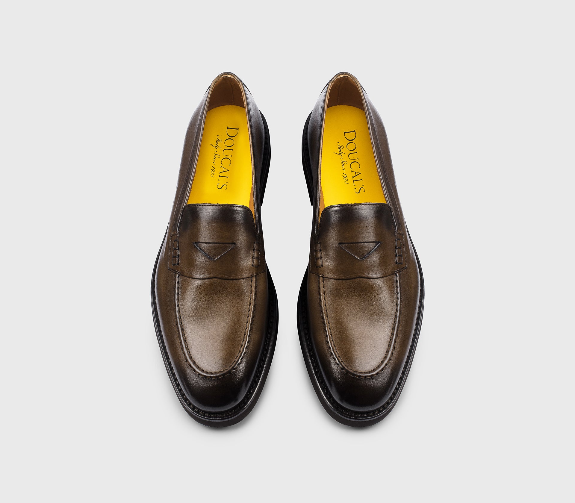 DU3294SALOUF188TM04 - Mocassino in pelle marrone
