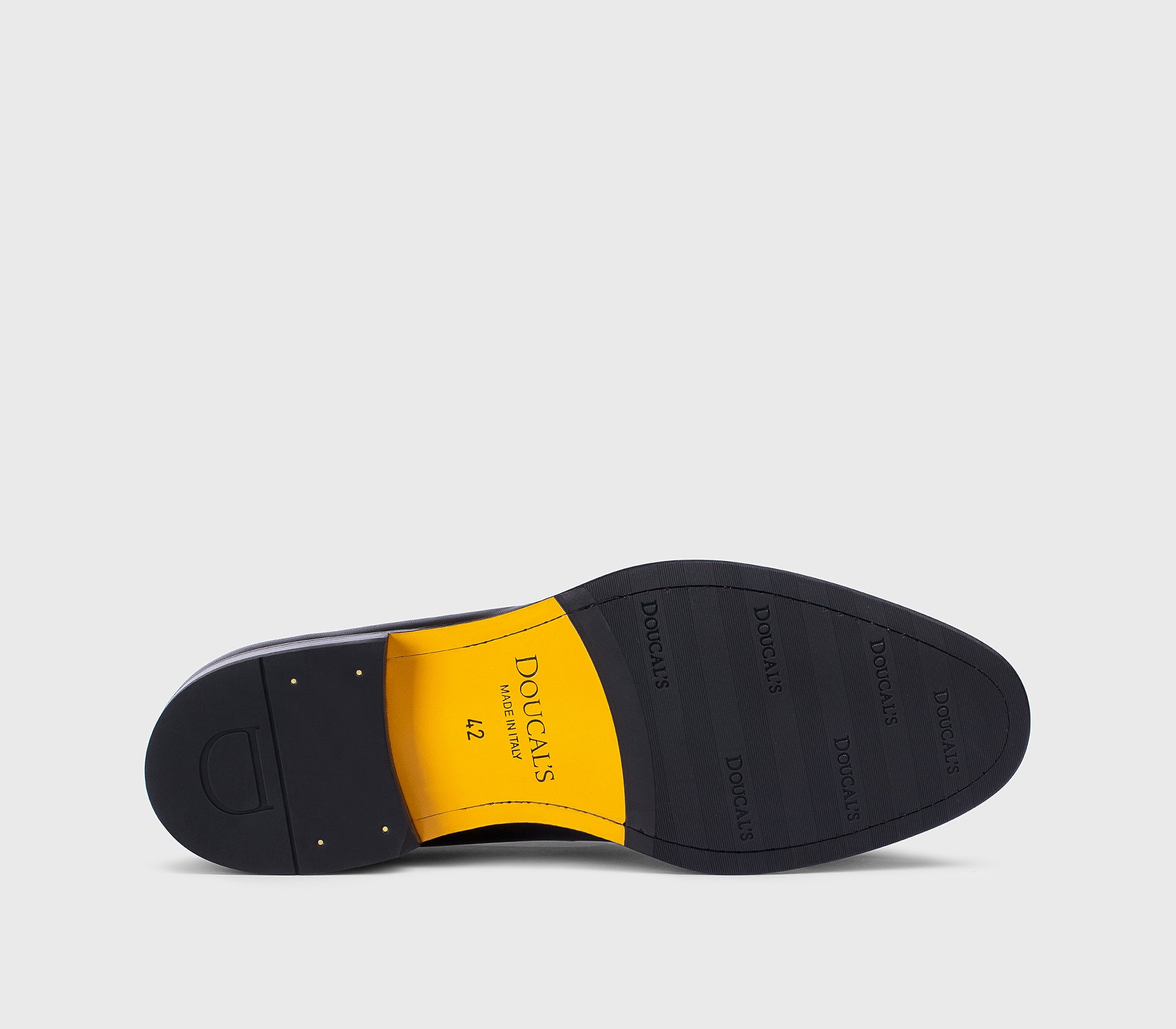 Mocassin à glands en cuir bleu