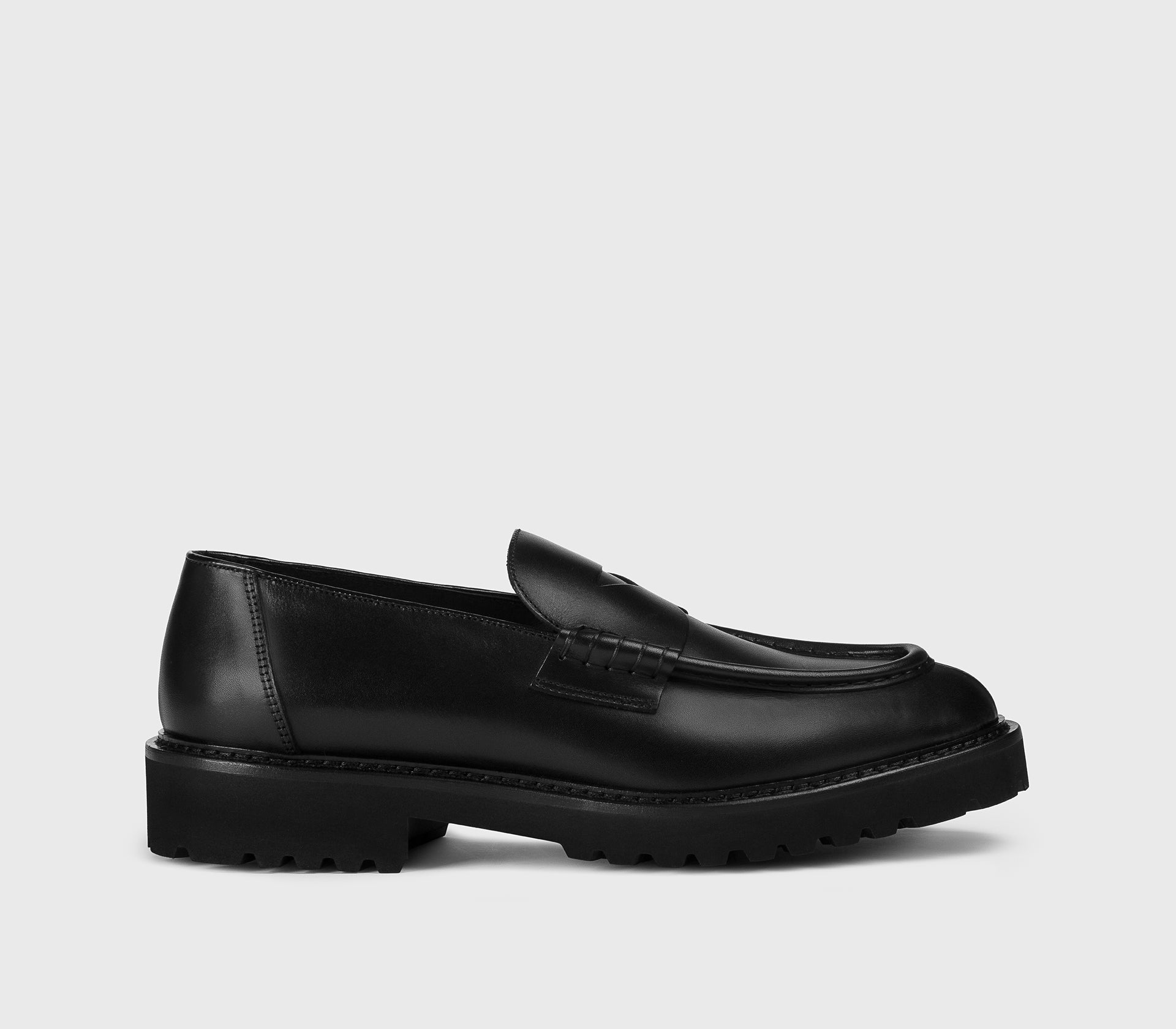 DU3348PHILUF159NN00 - Mocassino in pelle nero