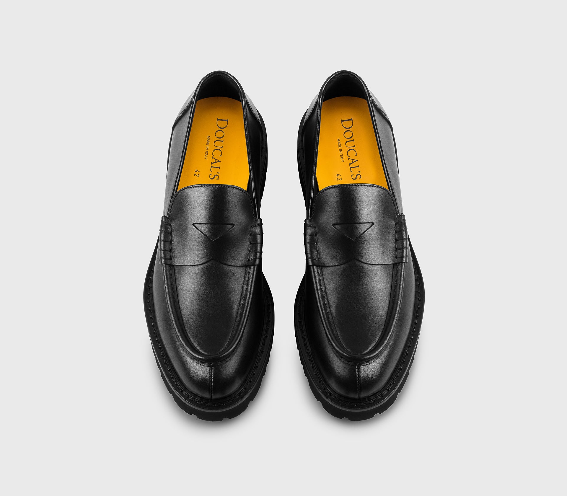 DU3348PHILUF159NN00 - Mocassino in pelle nero