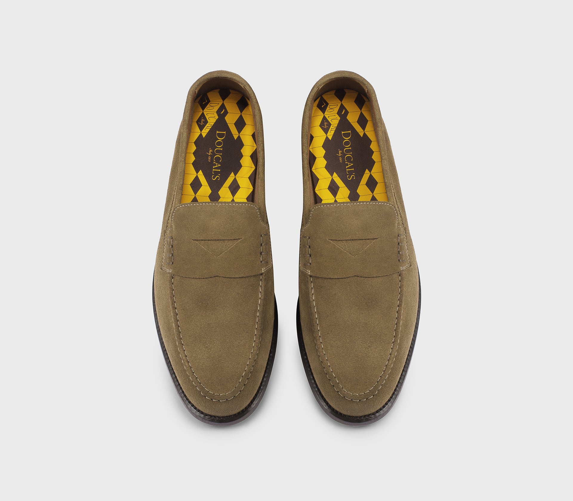 DU3397MARIUY009MV31 - Mocassino "Mario 50" in suede palude