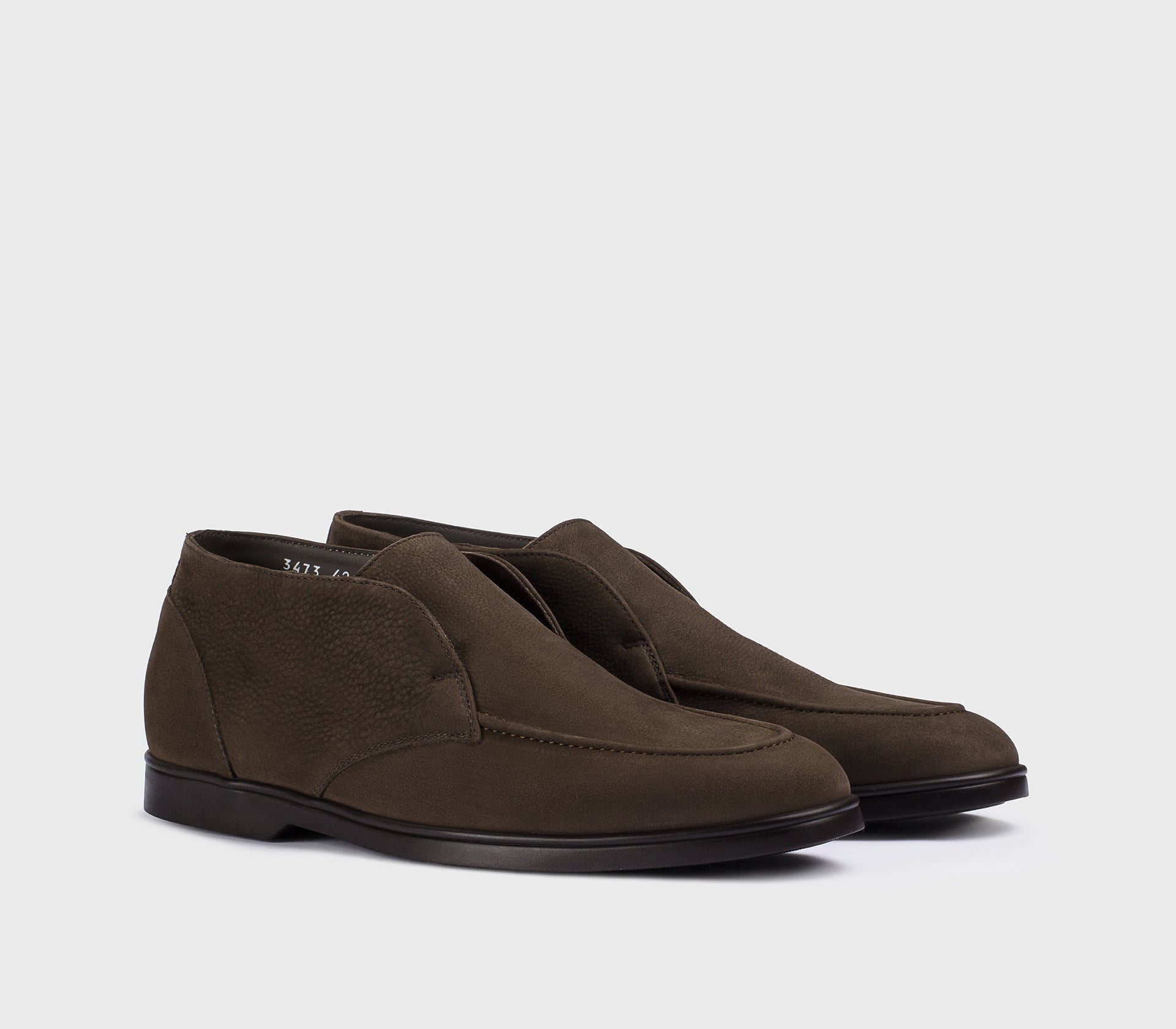 DU3473NWMAUF288TL03 - Stivaletto chukka in suede mogano
