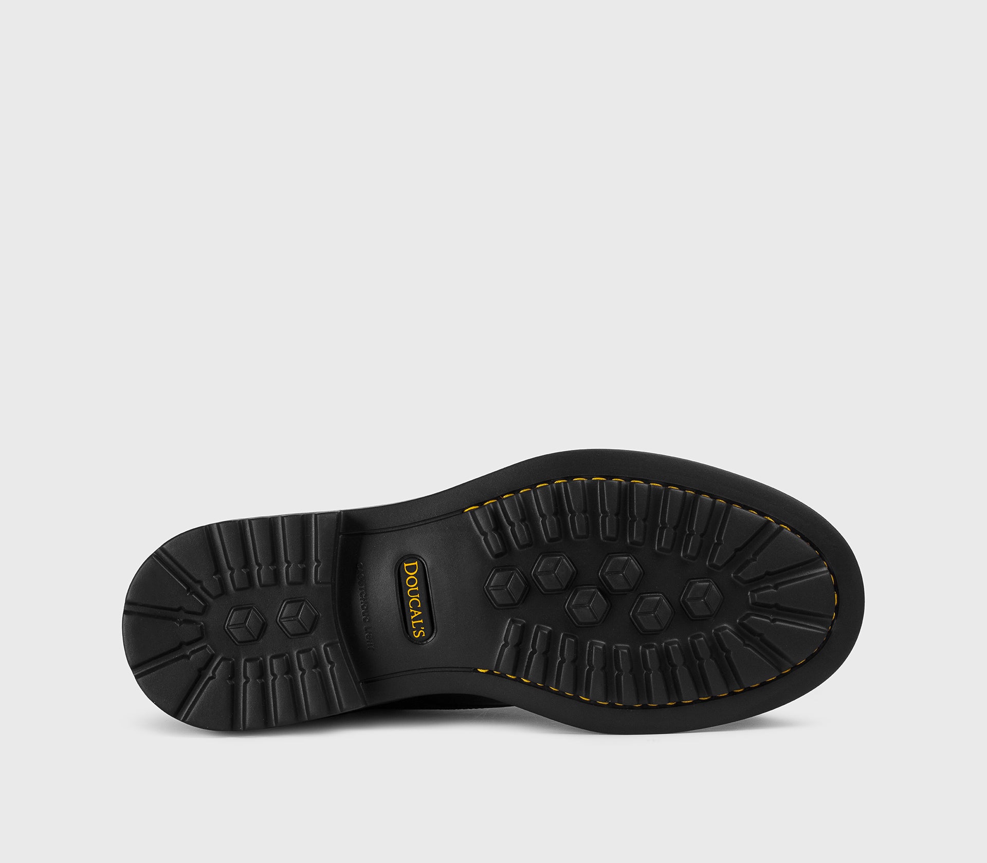 Chaussure à lacets en cuir noir