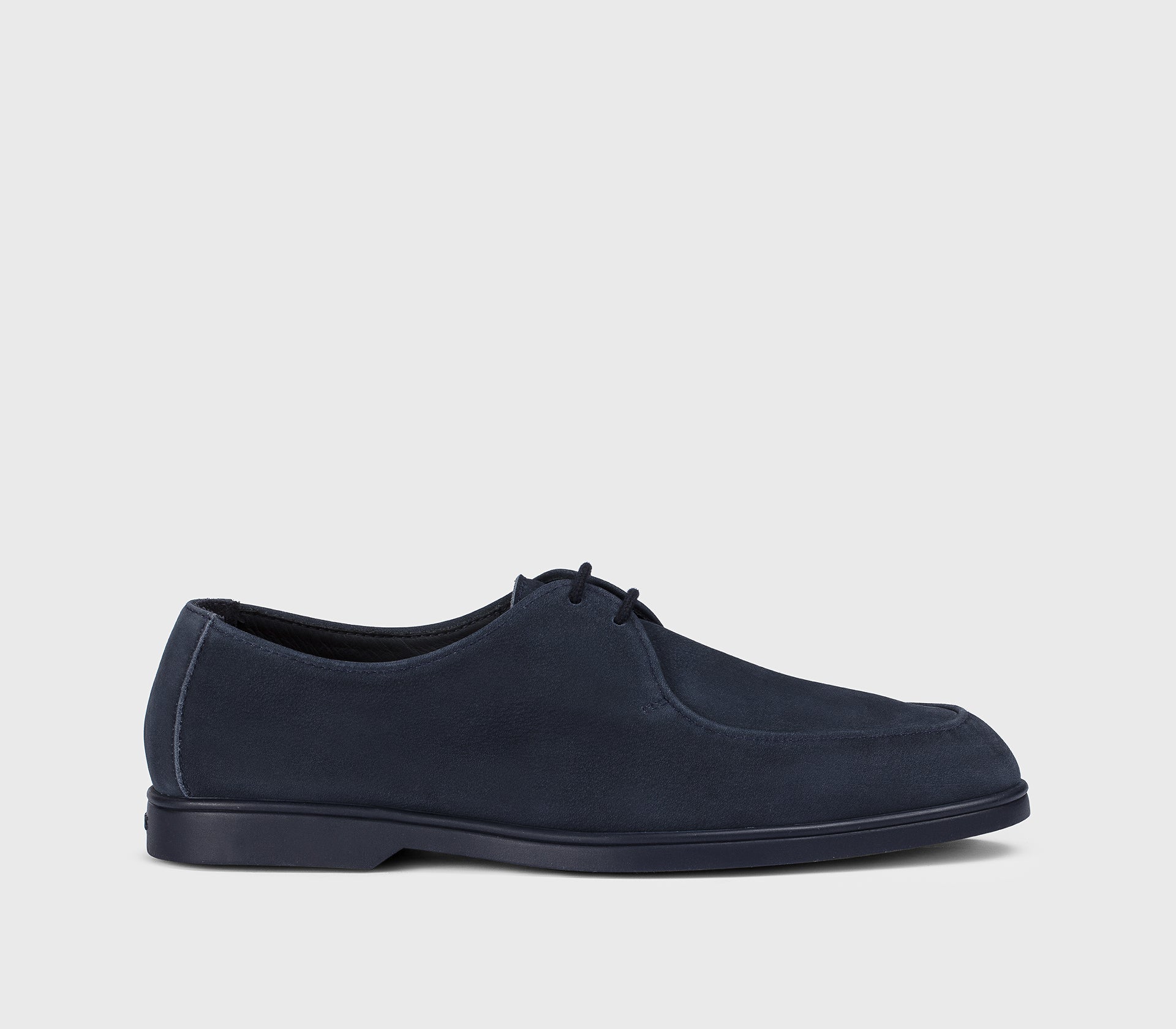 DU3512NWMAUY288BB38 - Stringata a due fori in suede blu