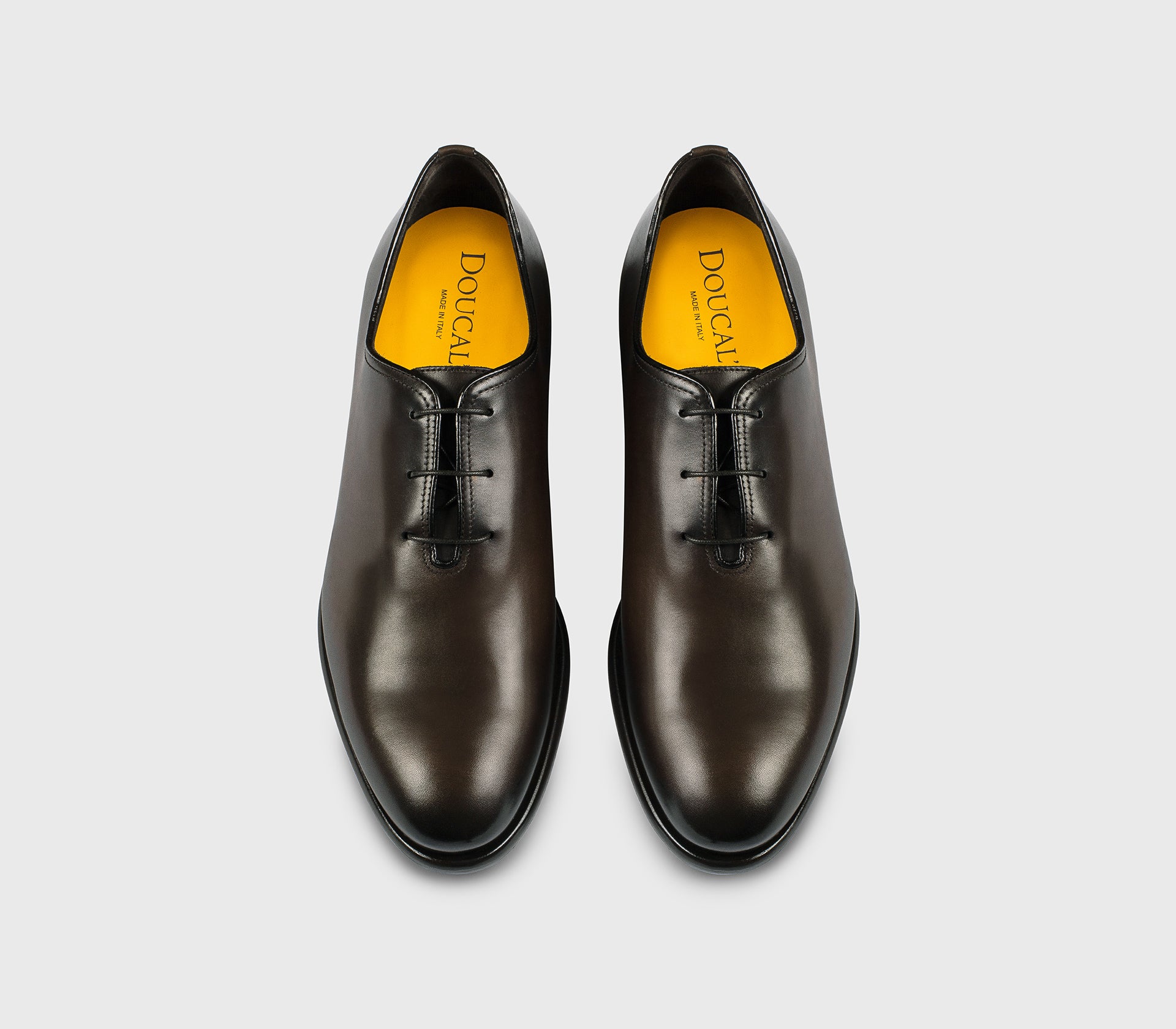 DU3538FREDUF159TM29 - Stringata in pelle testa di moro