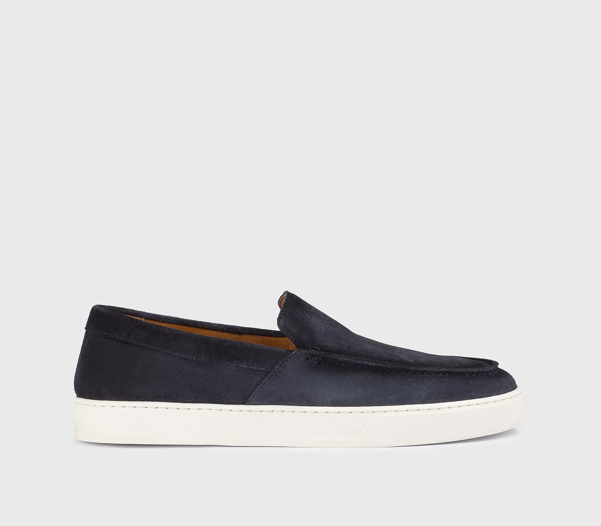 DU3547STEVUY260EB15 - Mocassino slip-on in suede blu