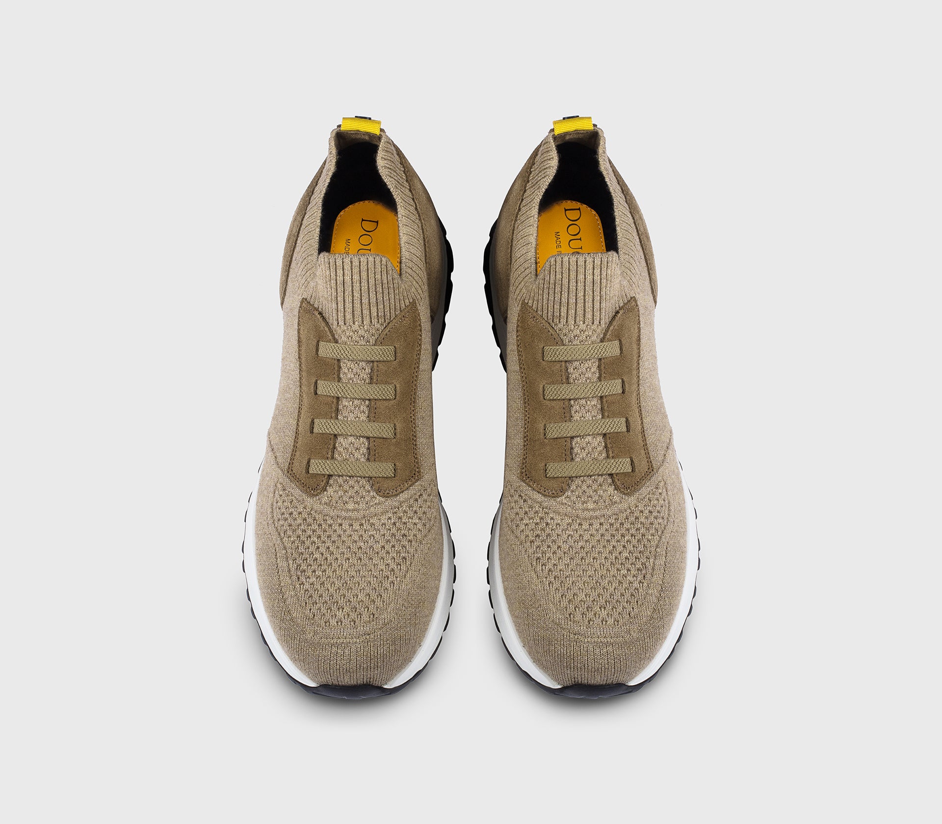DU3568SYDNPX785NM08 - Sneaker bimateriale cacao