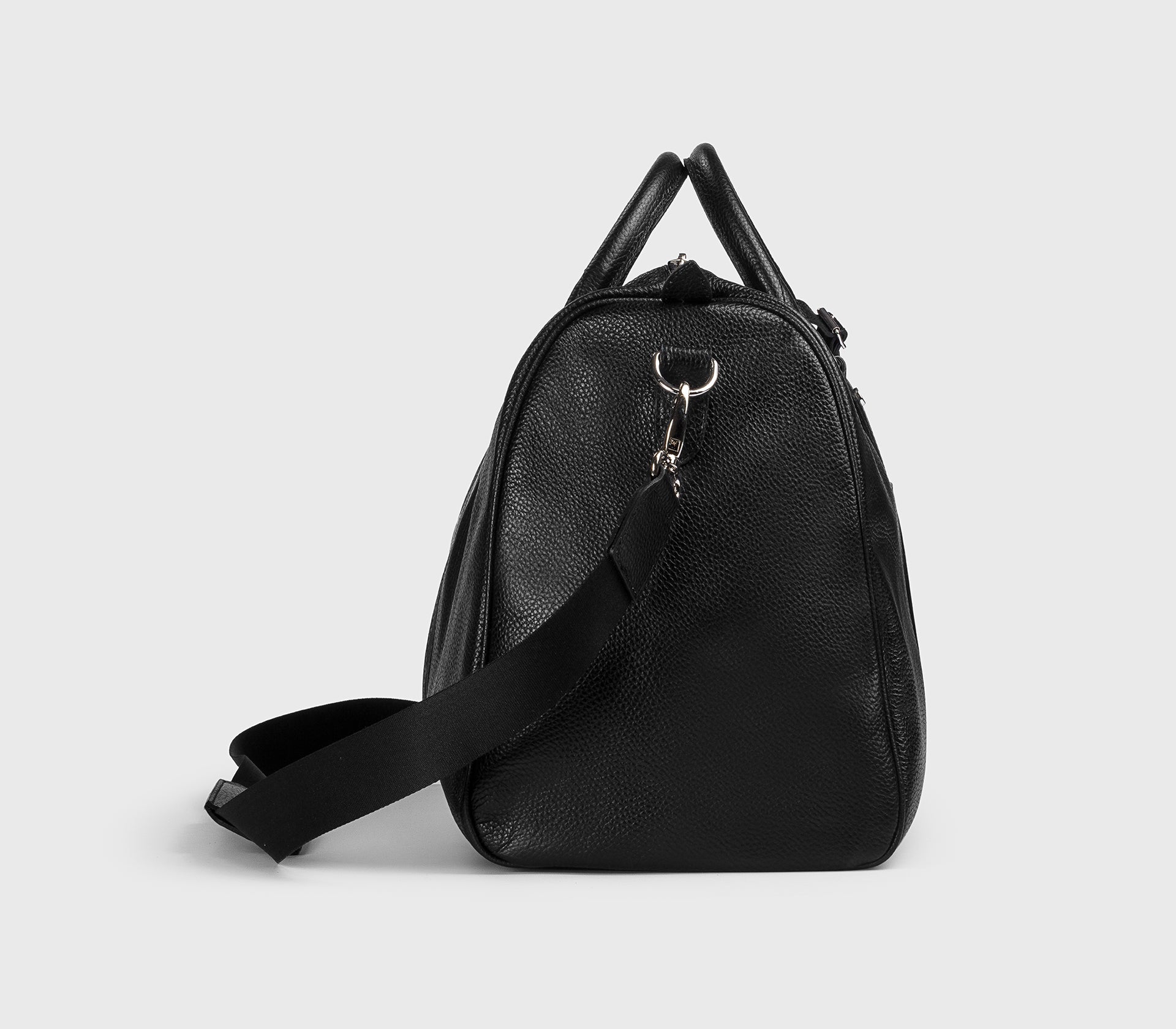 Borsa 48H in pelle bottalata nero