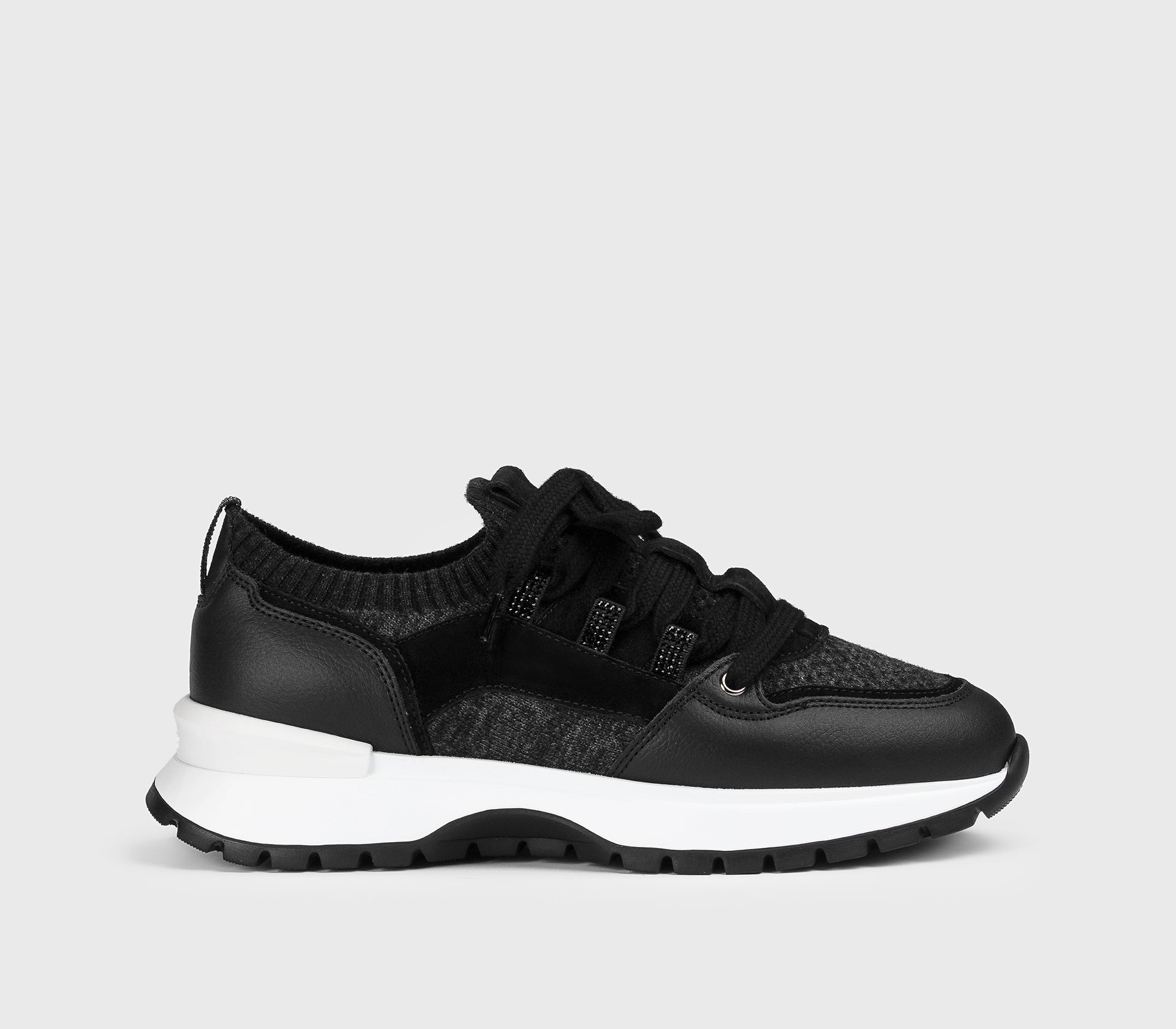 DD8730WHINPX801NN00 - Sneaker in materiali combinati nero