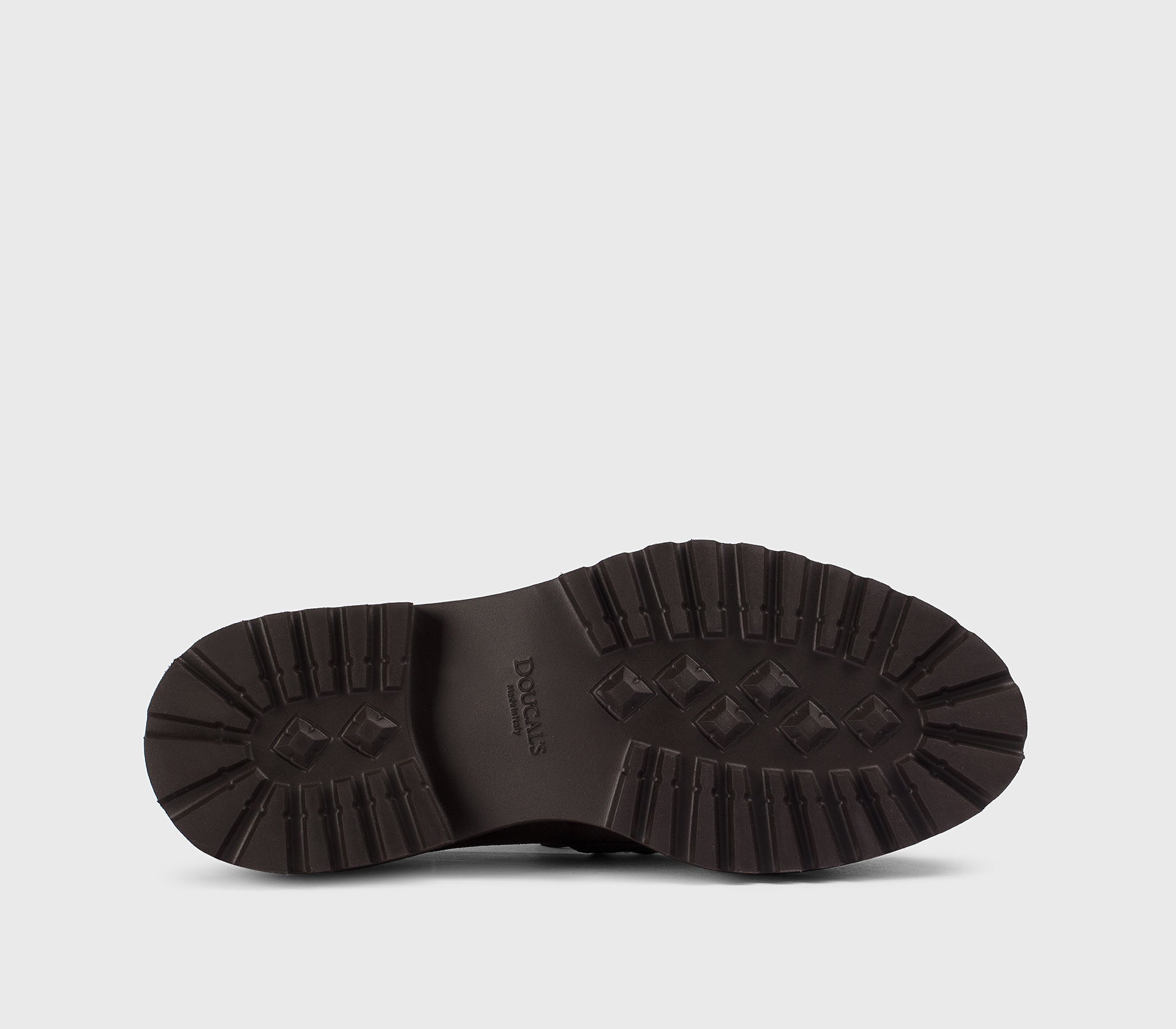 DD8741PHILUF252TL03 - Mocassino con micro borchie in suede mogano