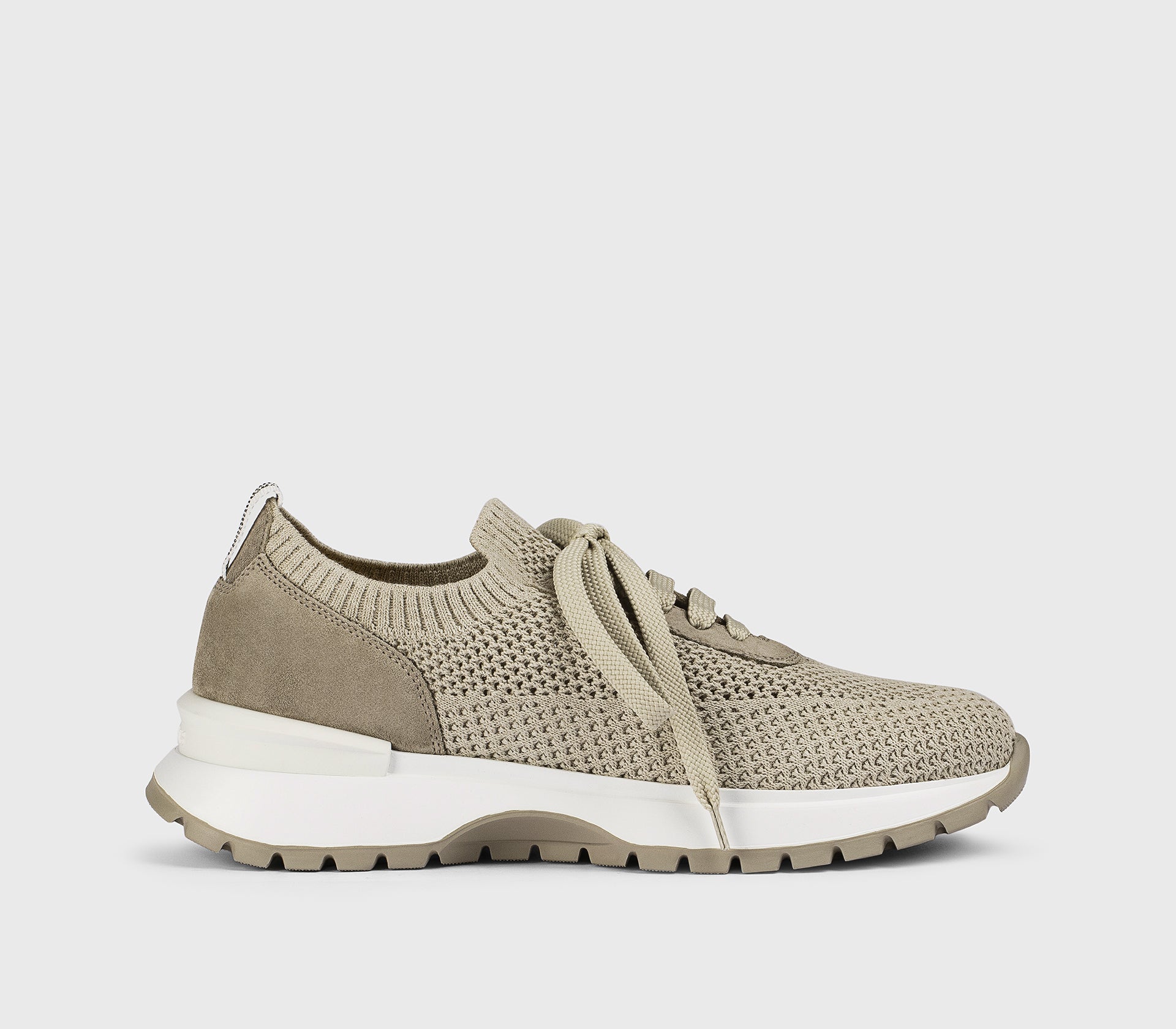 DD8765WHINPZ849SC05 - Sneaker in tessuto tecnico e suede havana