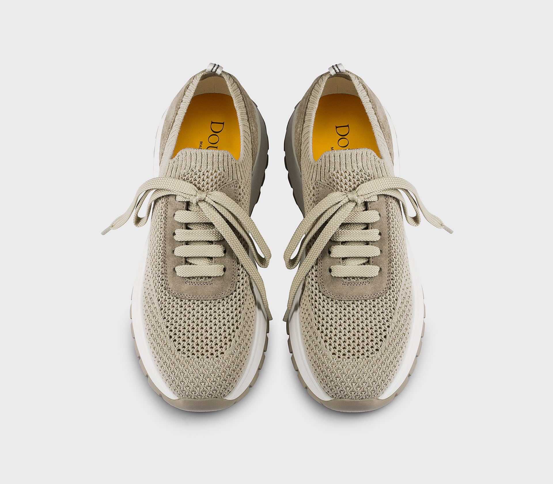 DD8765WHINPZ849SC05 - Sneaker in tessuto tecnico e suede havana