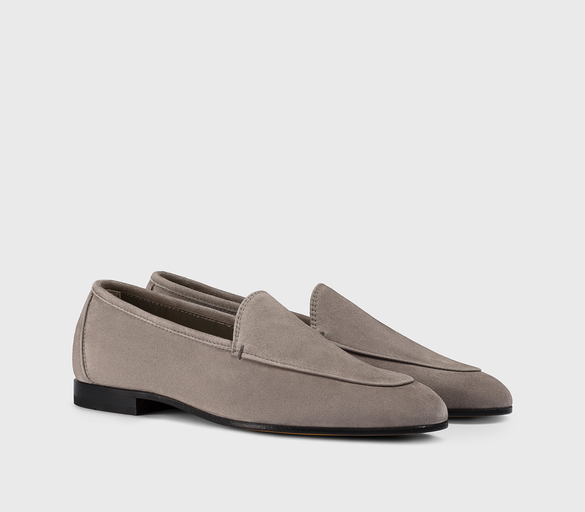 DD8879MEGNUZ278NN45 - Mocassino in suede grigio caldo