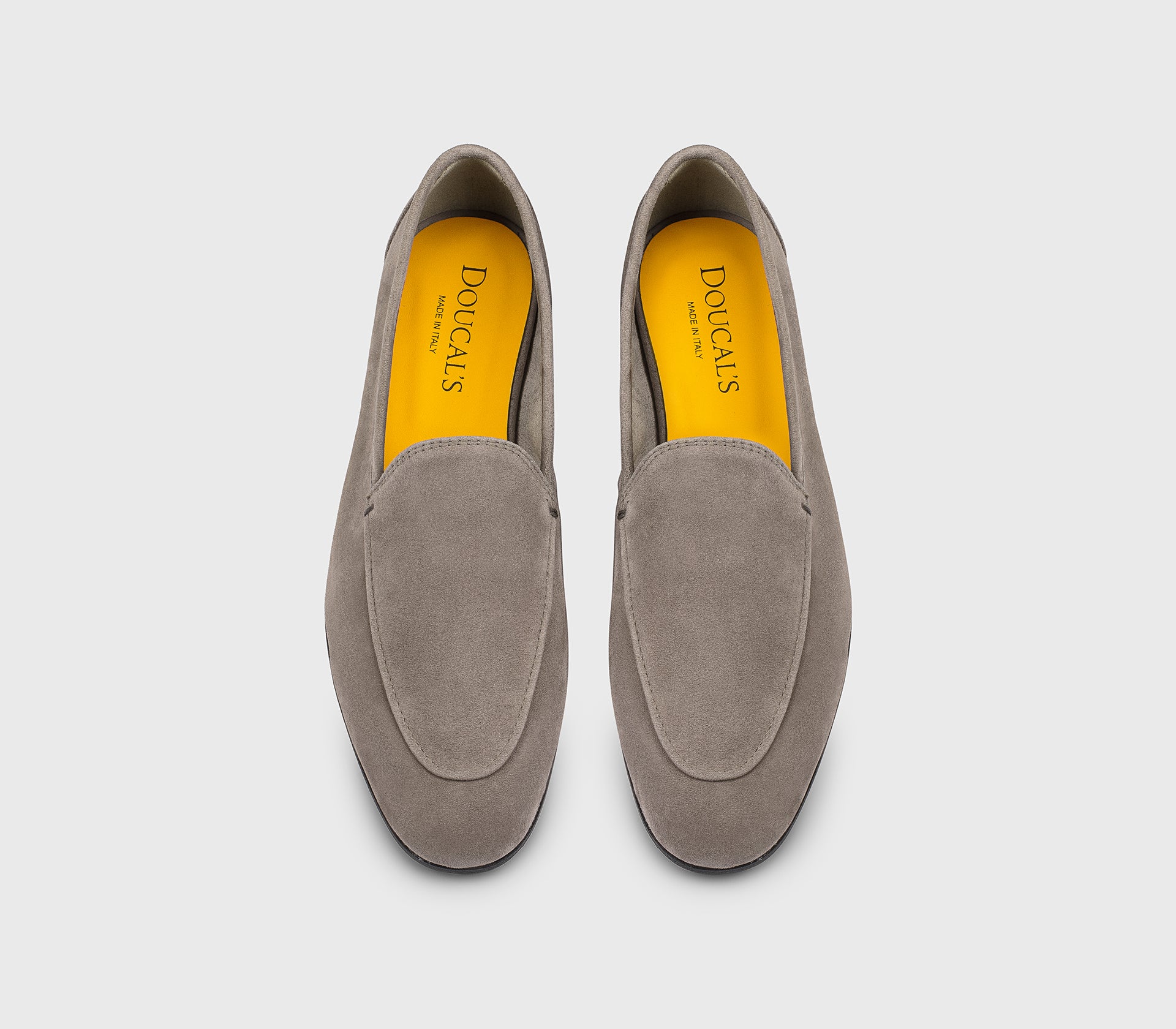 DD8879MEGNUZ278NN45 - Mocassino in suede grigio caldo
