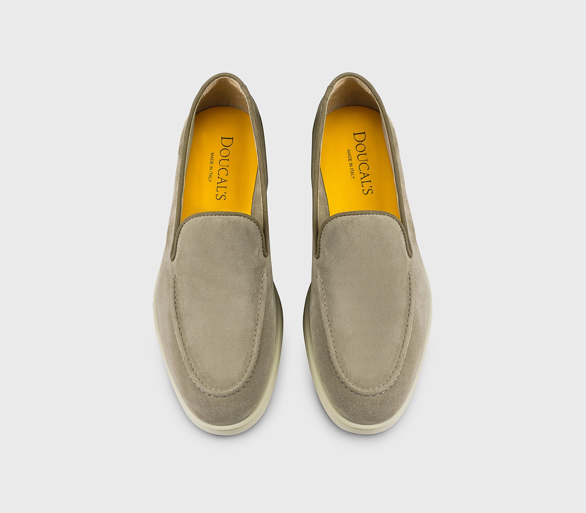 DD8893JOANUY229GM20 - Mocassino in suede fango
