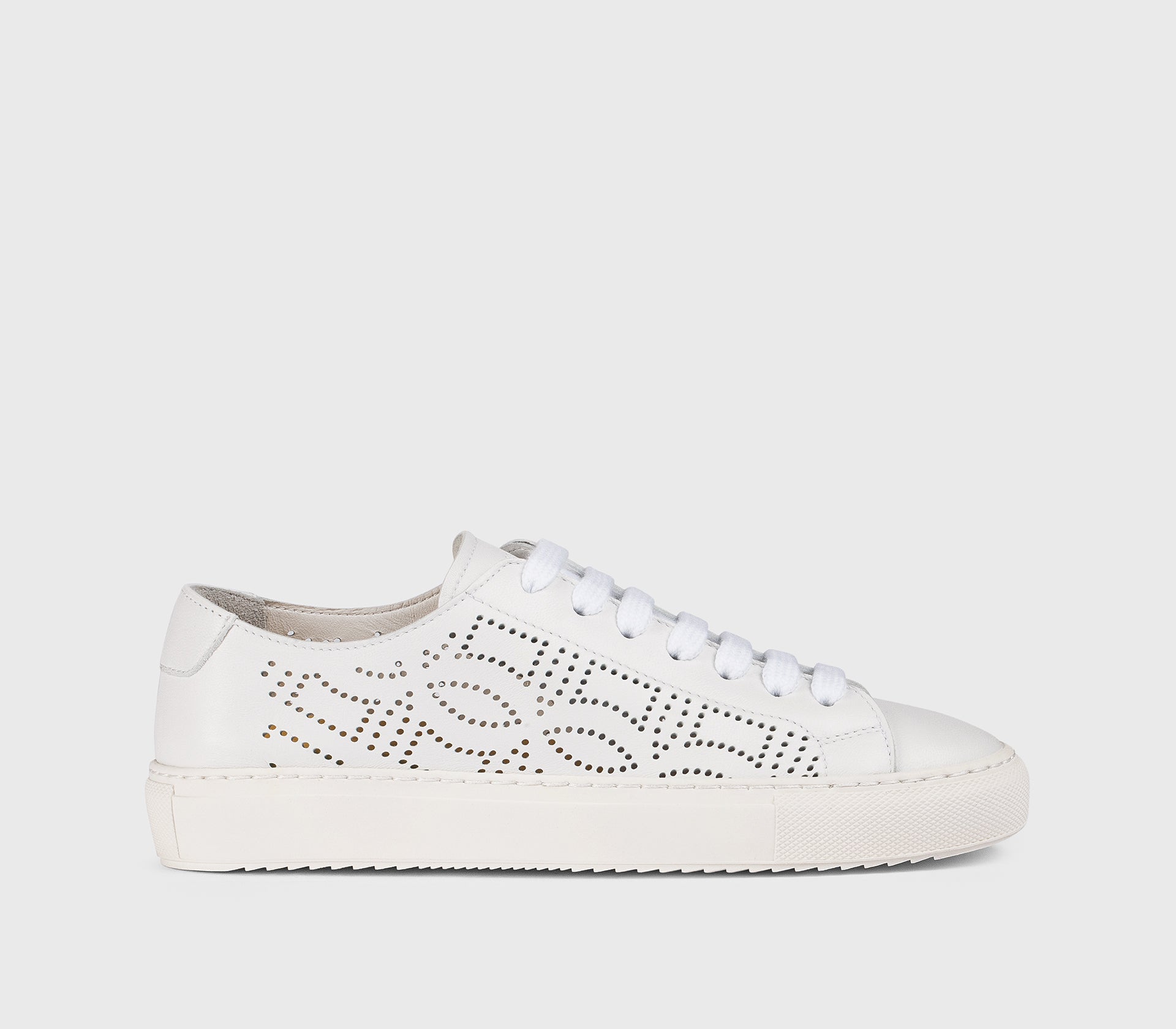 DD8900JESSUY279EW00 - Sneaker in pelle traforata bianca
