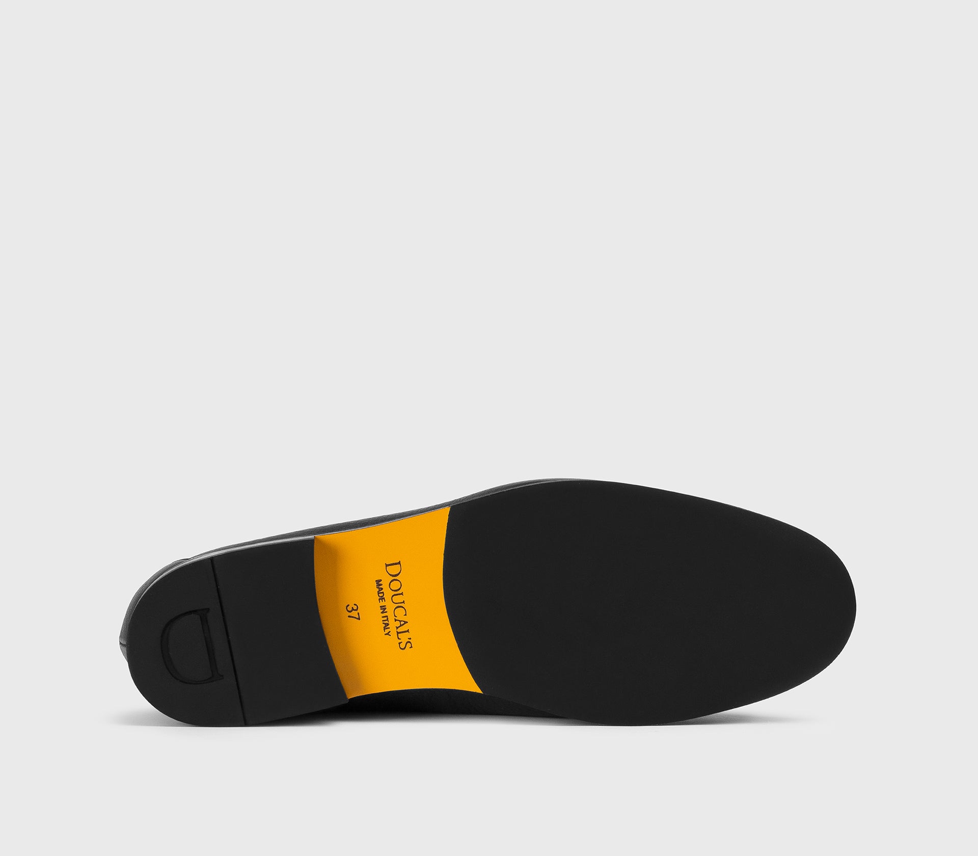 Mocassin à glands en cuir de daim noir