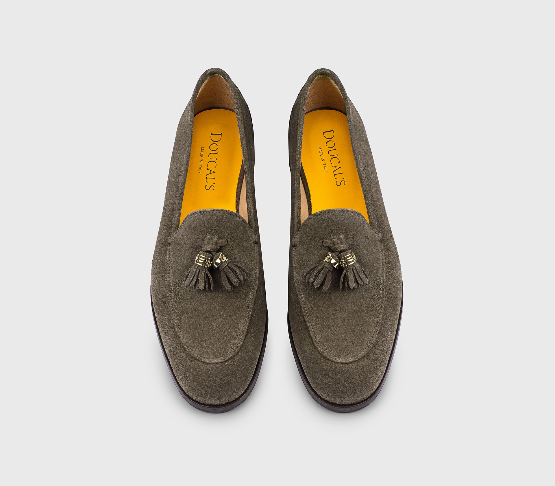 DD8943ELEAUF252TM39 - Mocassino con nappine in suede espresso