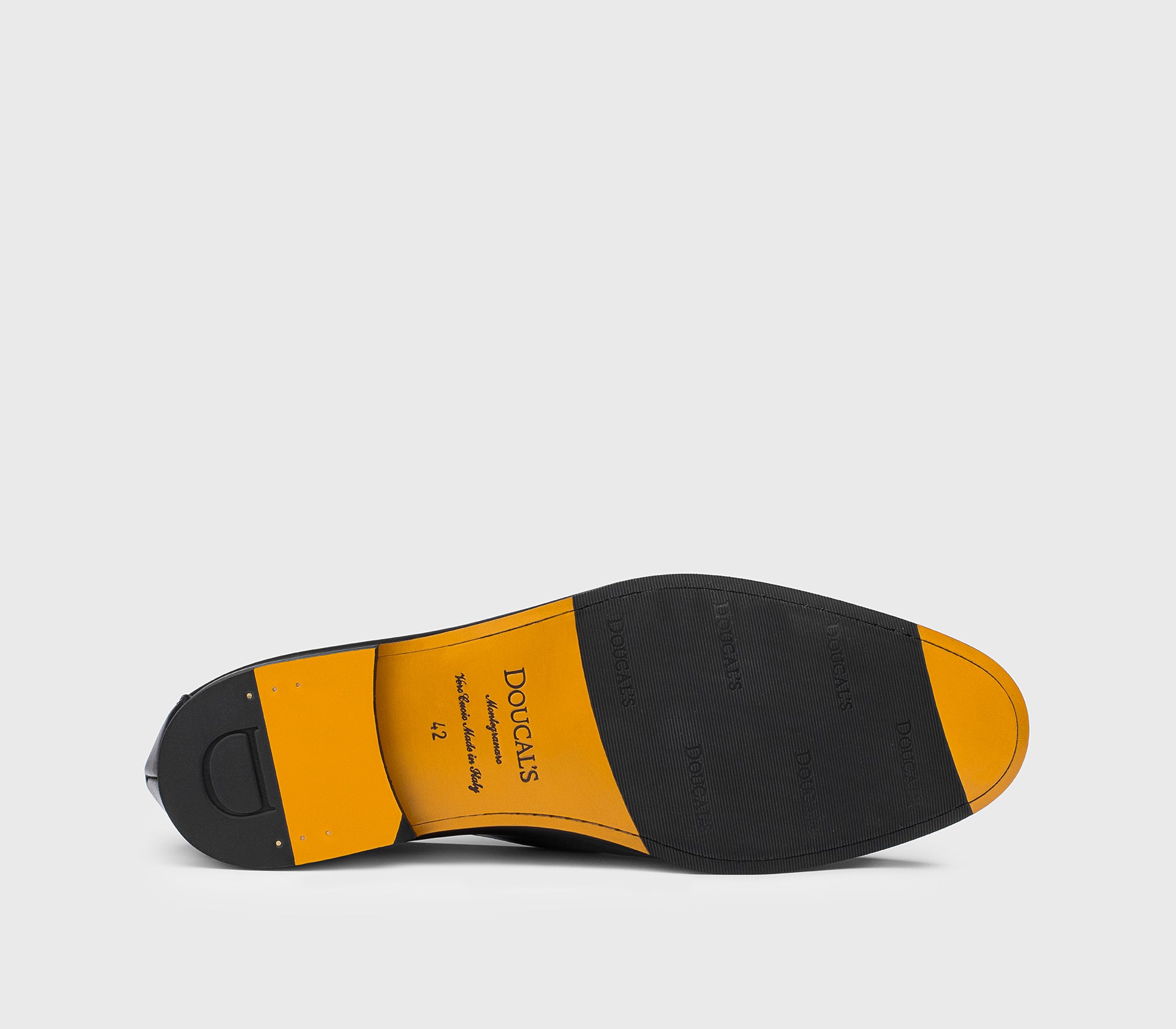 DU1080PANNUF159NN00 - Mocassino con nappine in pelle nero