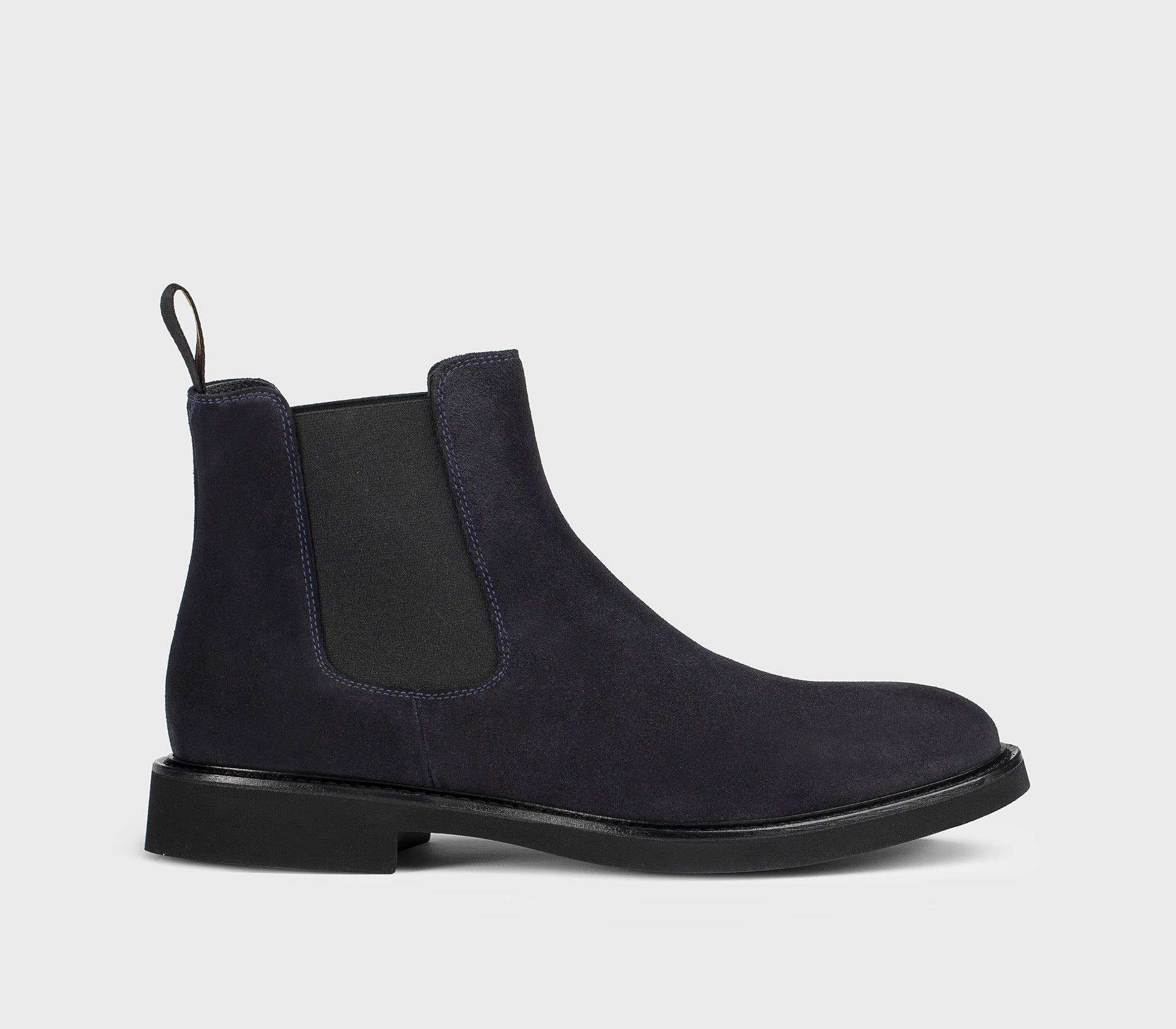 DU1343GENOUF009NB00 - Stivaletto in suede blu