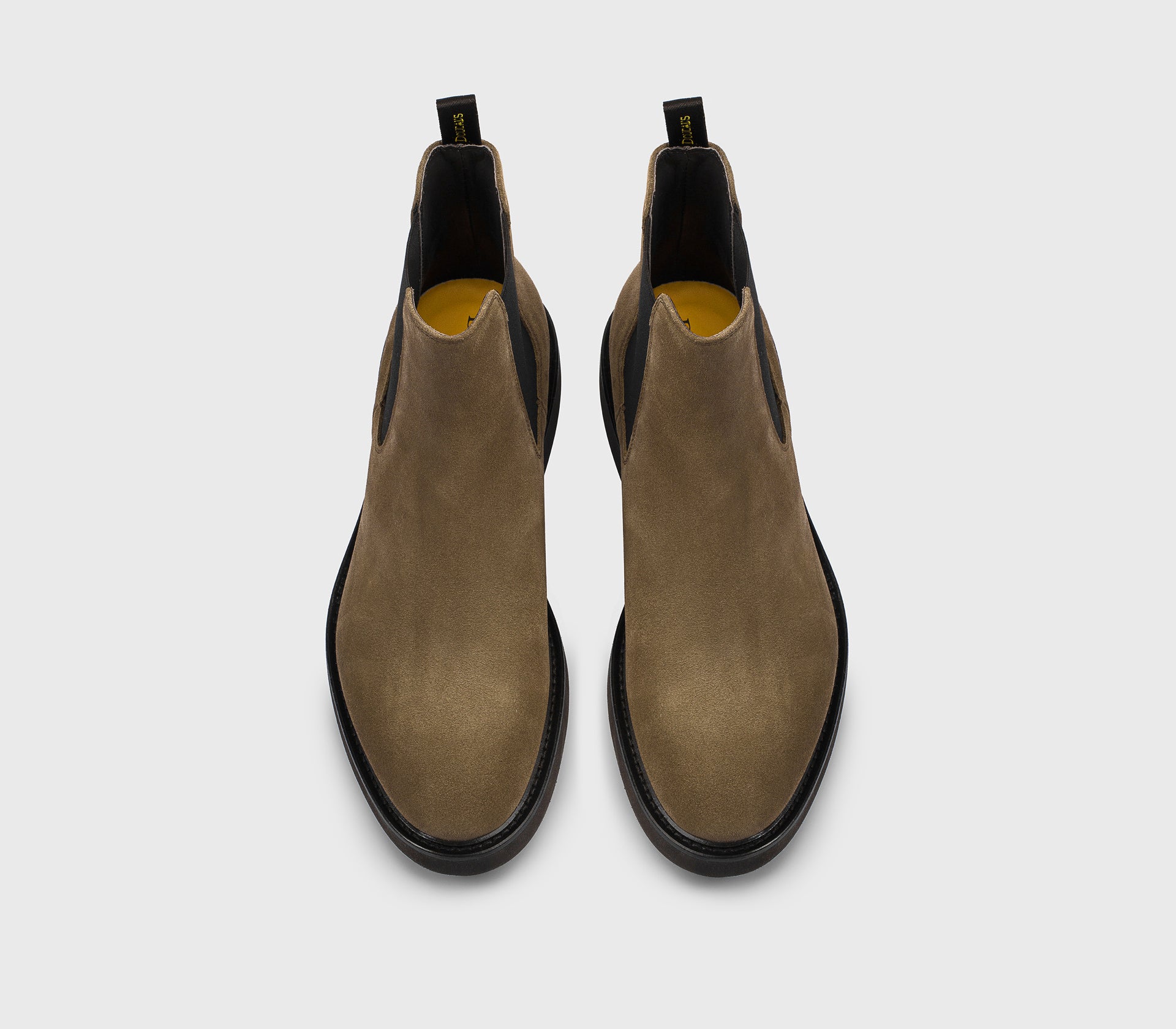 DU1343GENOUF009TM08 - Stivaletto in suede cacao