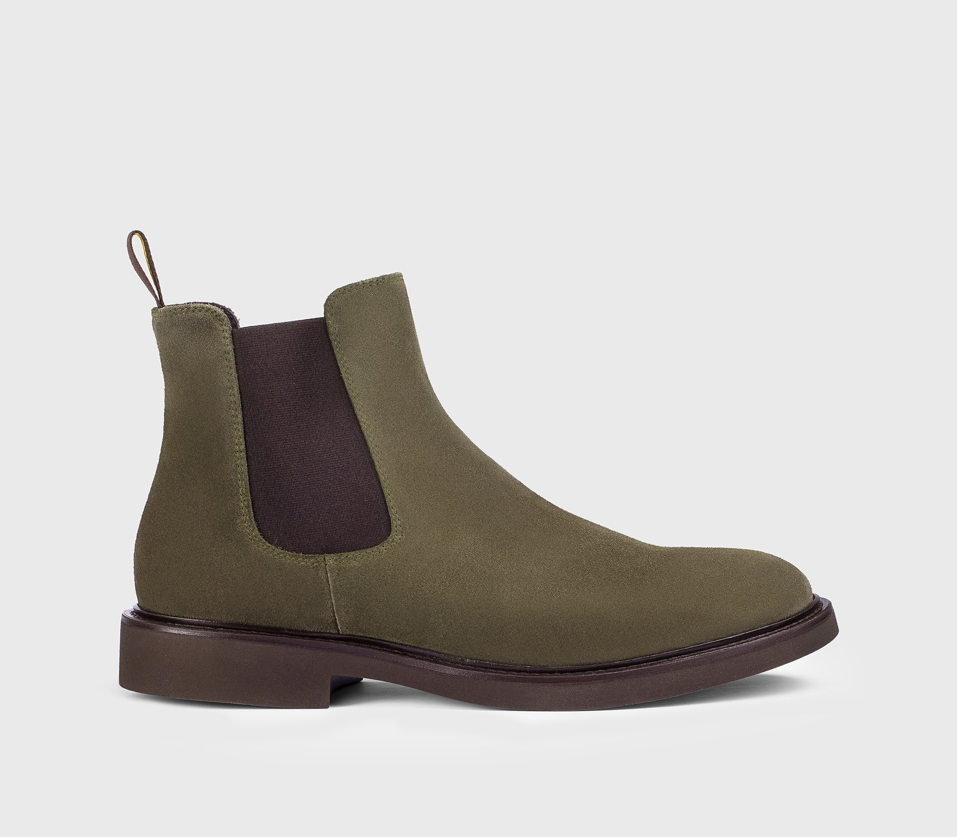 DU1343GENOUF009TV23 - Stivaletto in suede muschio