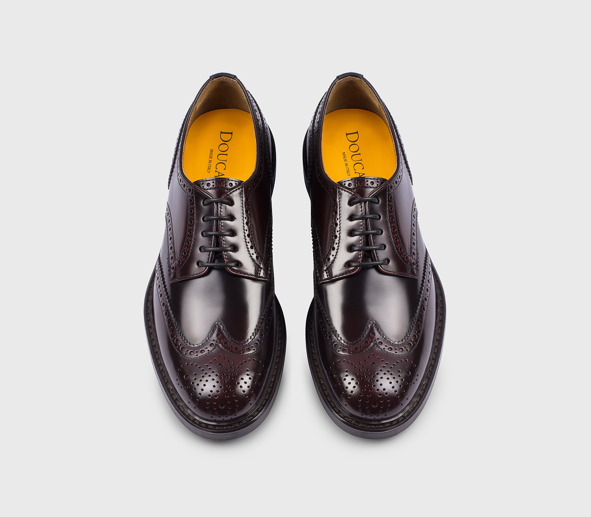 DU1367SIEWUF007TR23 - Stringata derby coda di rondine barbera
