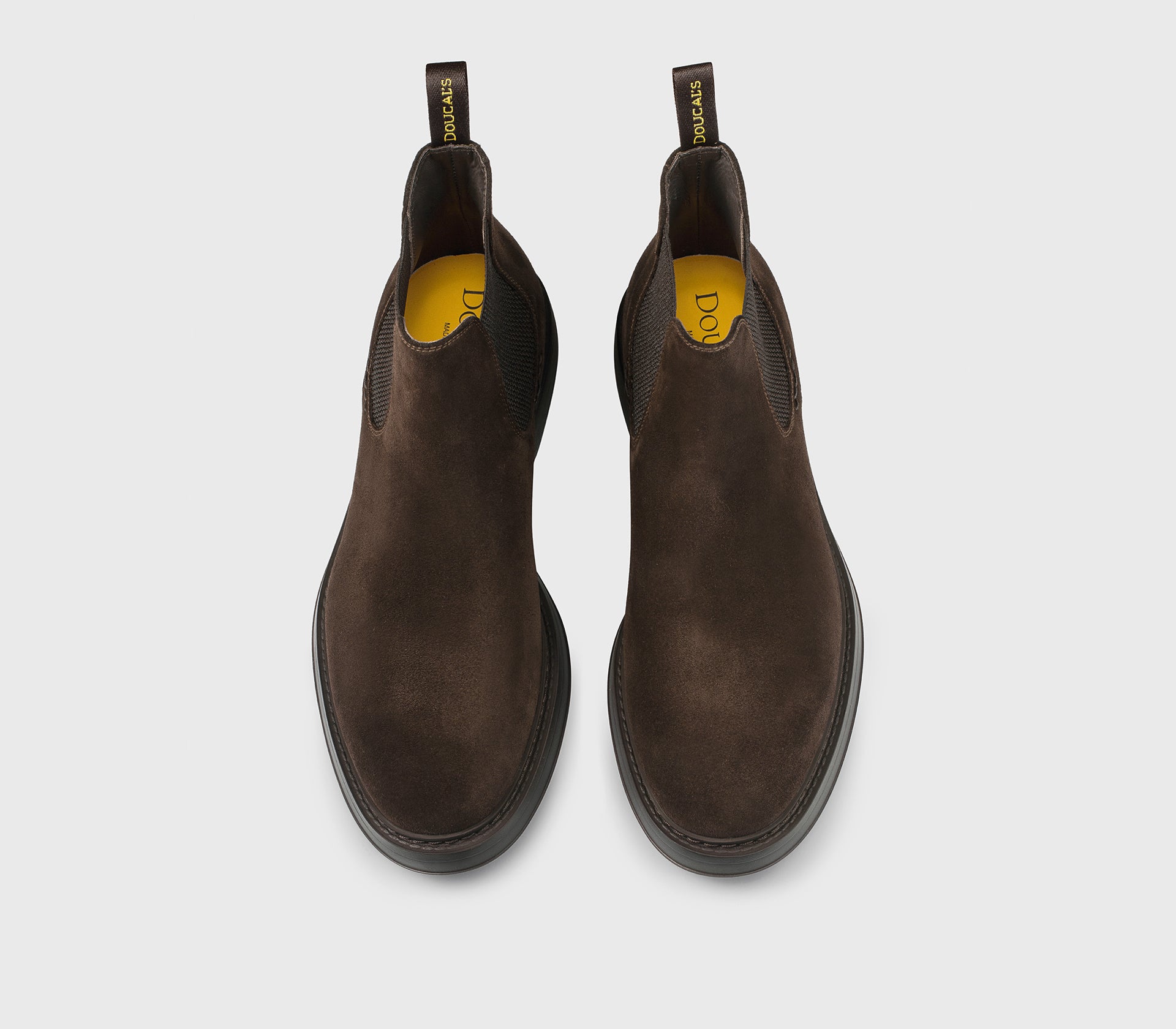 DU1384BRUXUF009TM23 - Stivaletto in suede marrone "terre"