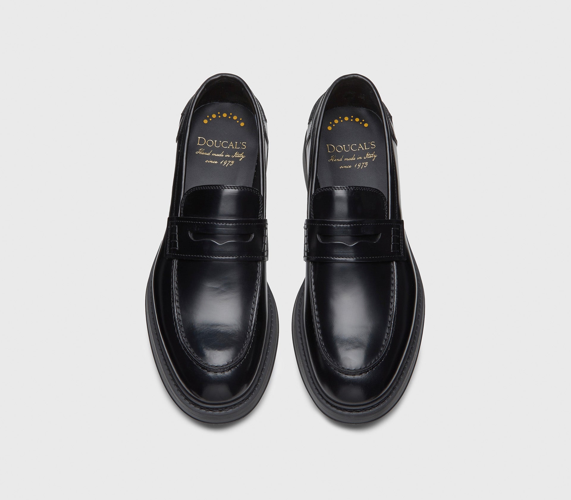 DU2726BRUXUF007NN00 - Mocassino in pelle nera