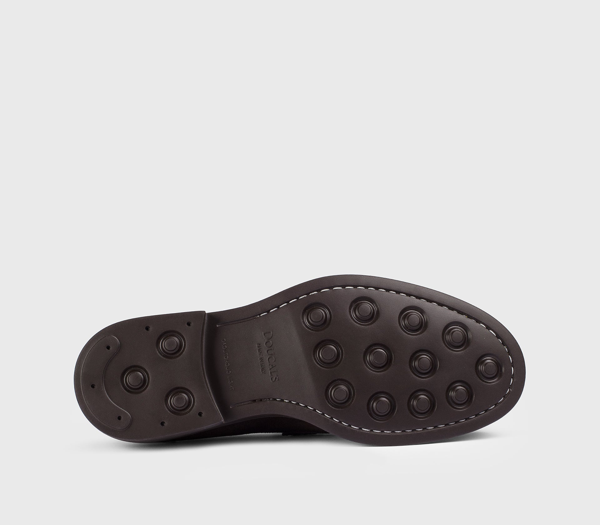 DU2726BRUXUF009TM23 - Mocassino penny in suede marrone "terre"