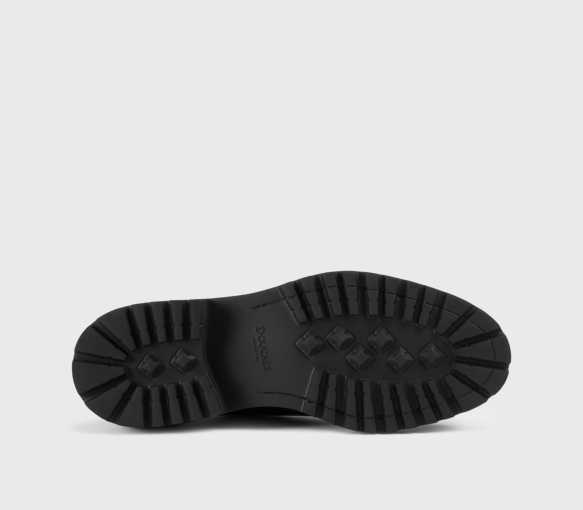 Schnürschuh aus Leder mit zwei Lochpaaren
