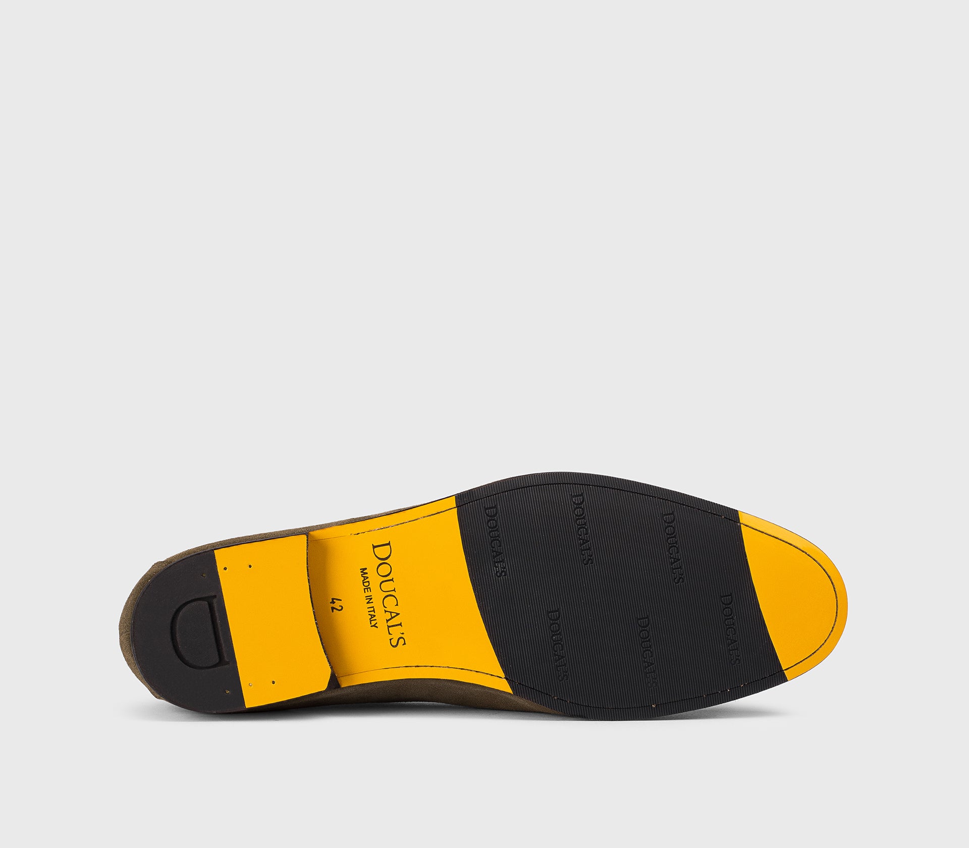 Mocassin en daim cacao