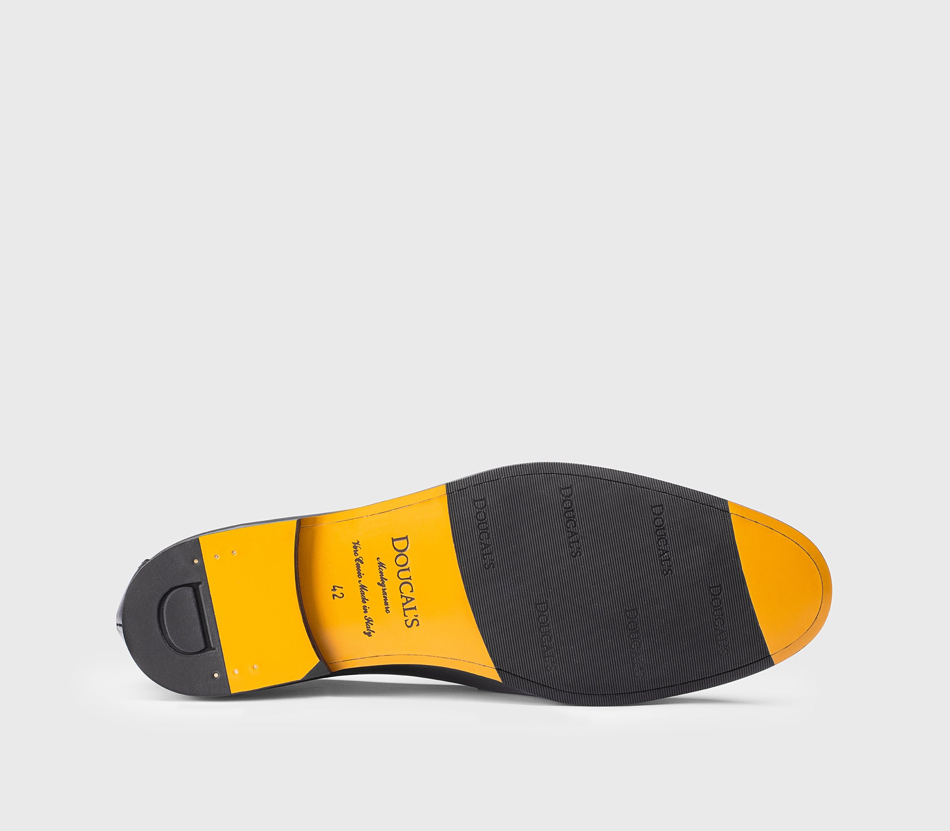 Mocassin en cuir bleu