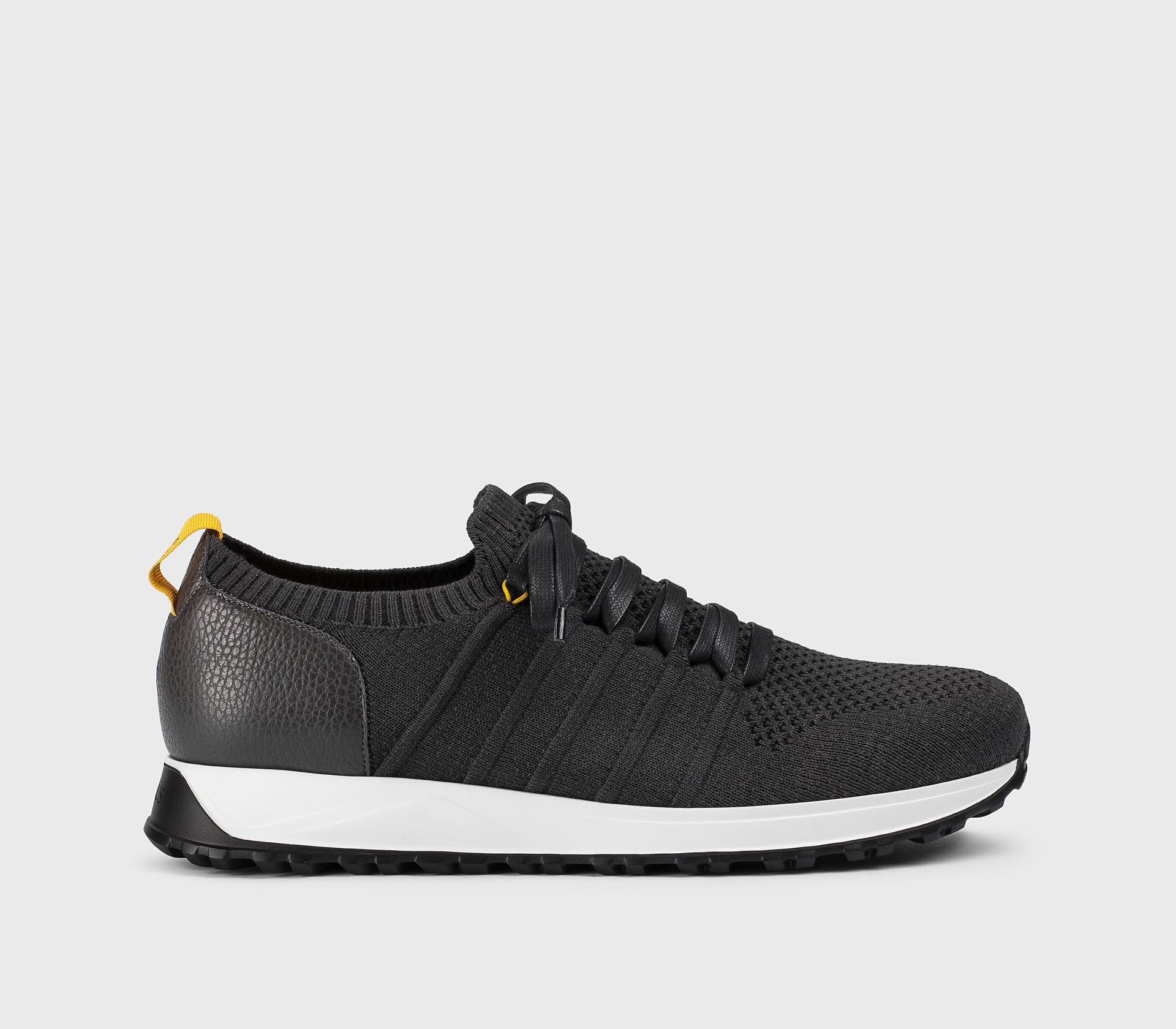 DU3222SYDNPZ830NN38 - Sneaker in tessuto tecnico e pelle grigia