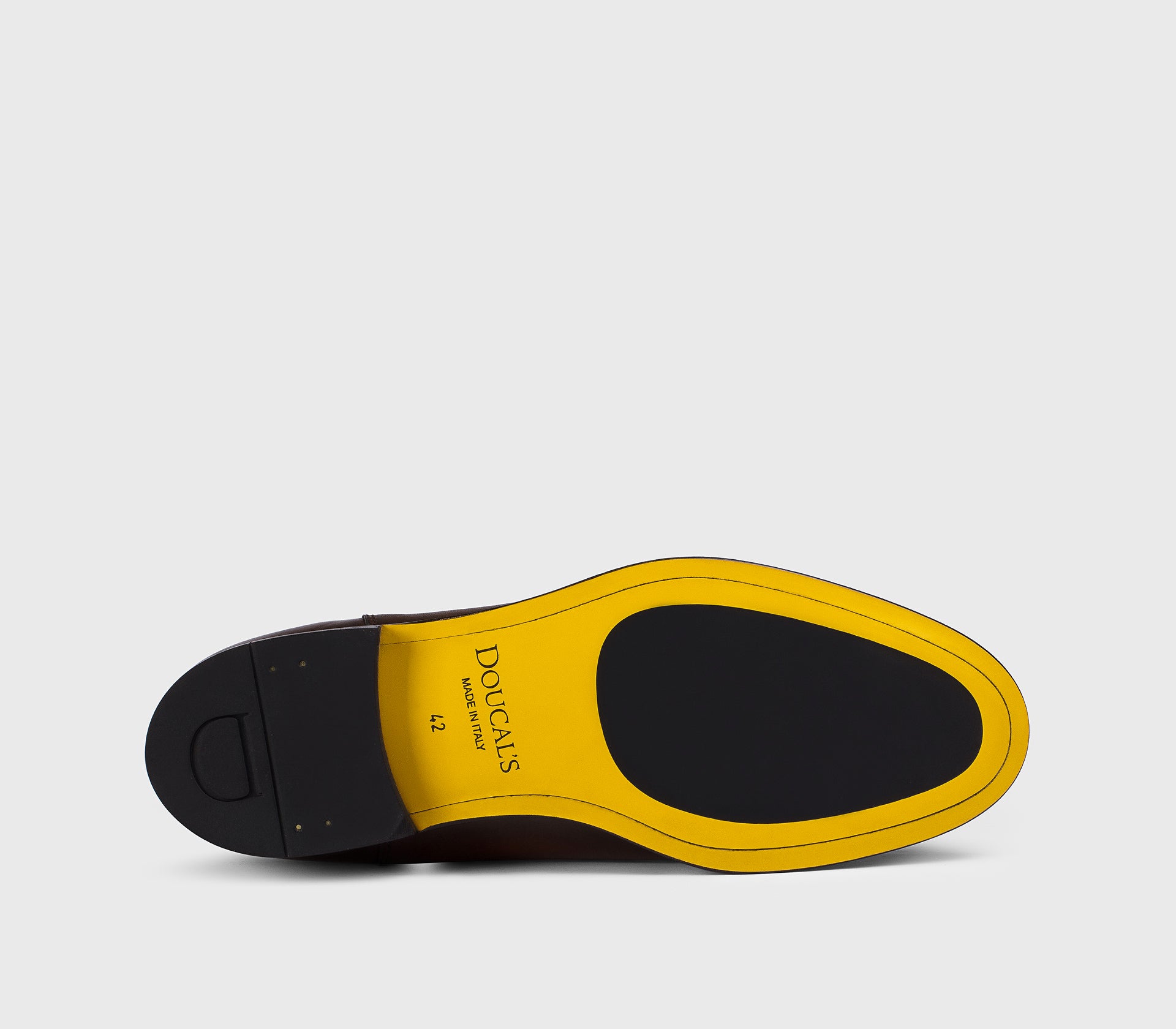 Stiefelette aus karamellfarbenem Leder